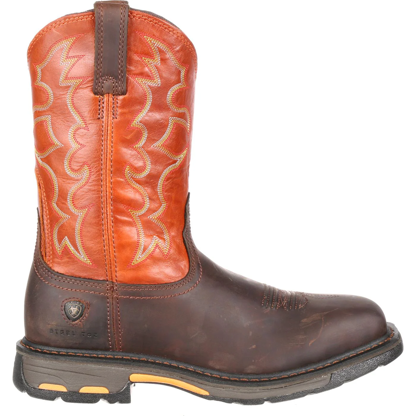 Ariat WorkHog Wide Square Steel Toe Western Boot - Image 3