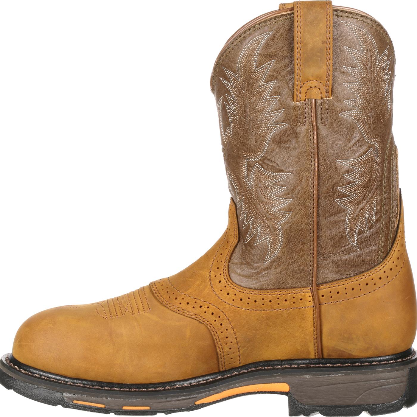 Ariat WorkHog Pull-On H2O Composite Toe Waterproof Work Boot - Image 6