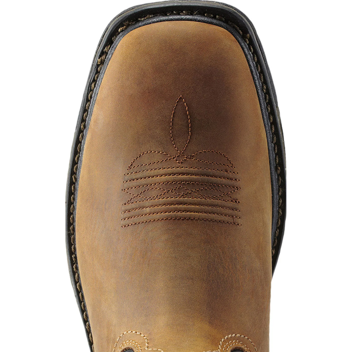 Ariat WorkHog Wide Square Men's Steel Toe Waterproof Western Work Boot - Image 5