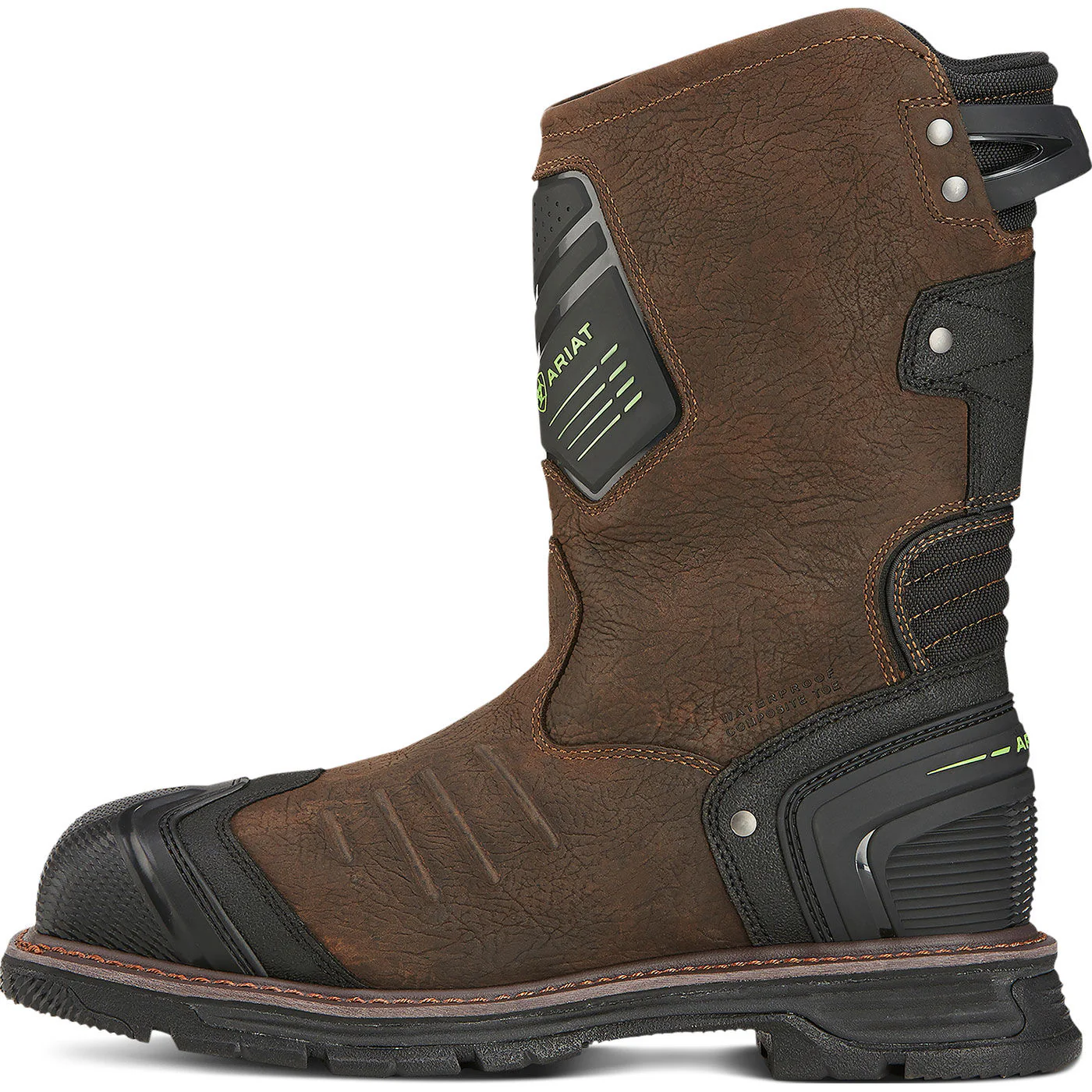 Ariat Catalyst VX Men's 11-Inch Composite Toe Waterproof Pull-On Work Boot - Image 3