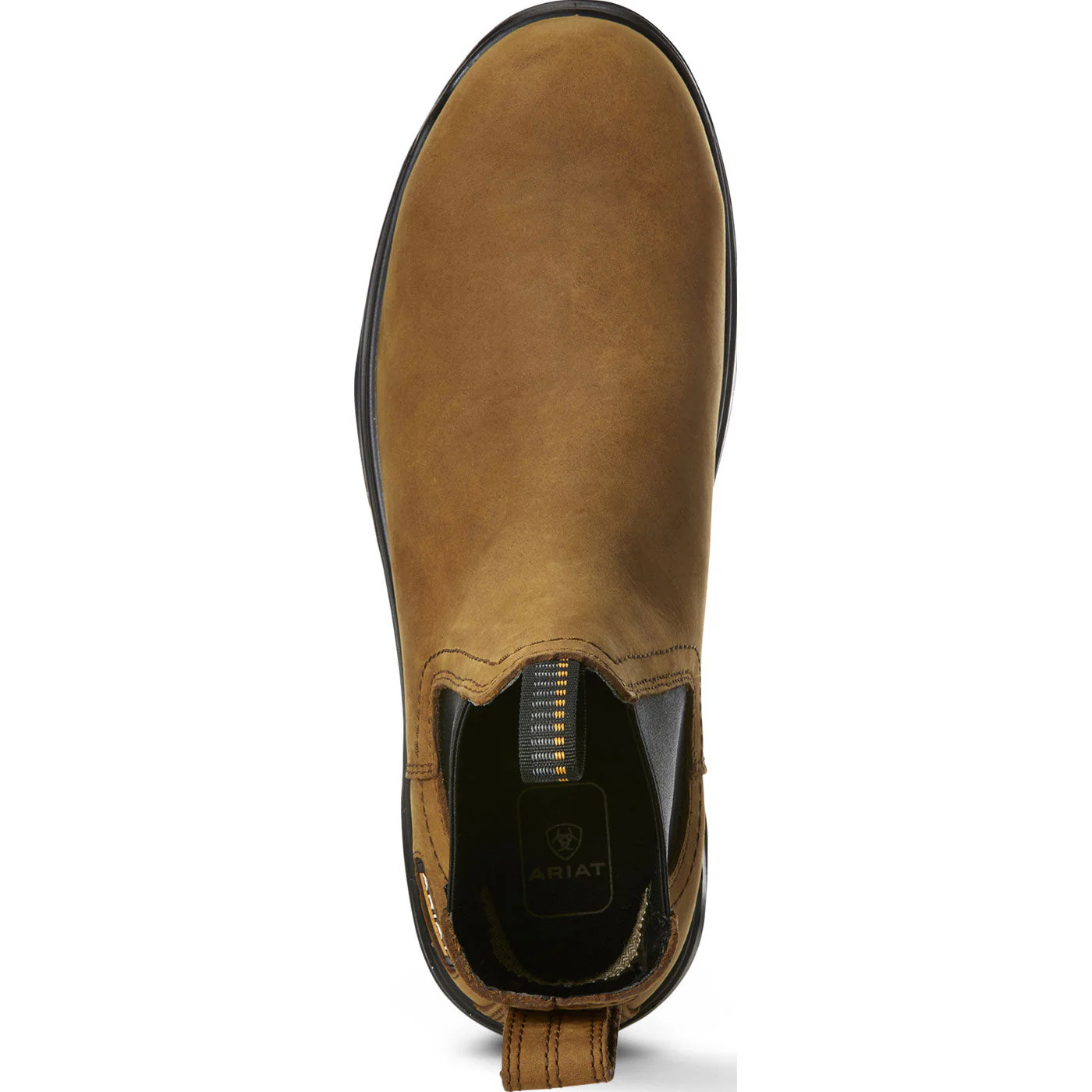 Ariat Turbo Men's Carbon Toe Electrical Hazard Waterproof Pull-on Chelsea Work Boot - Image 5