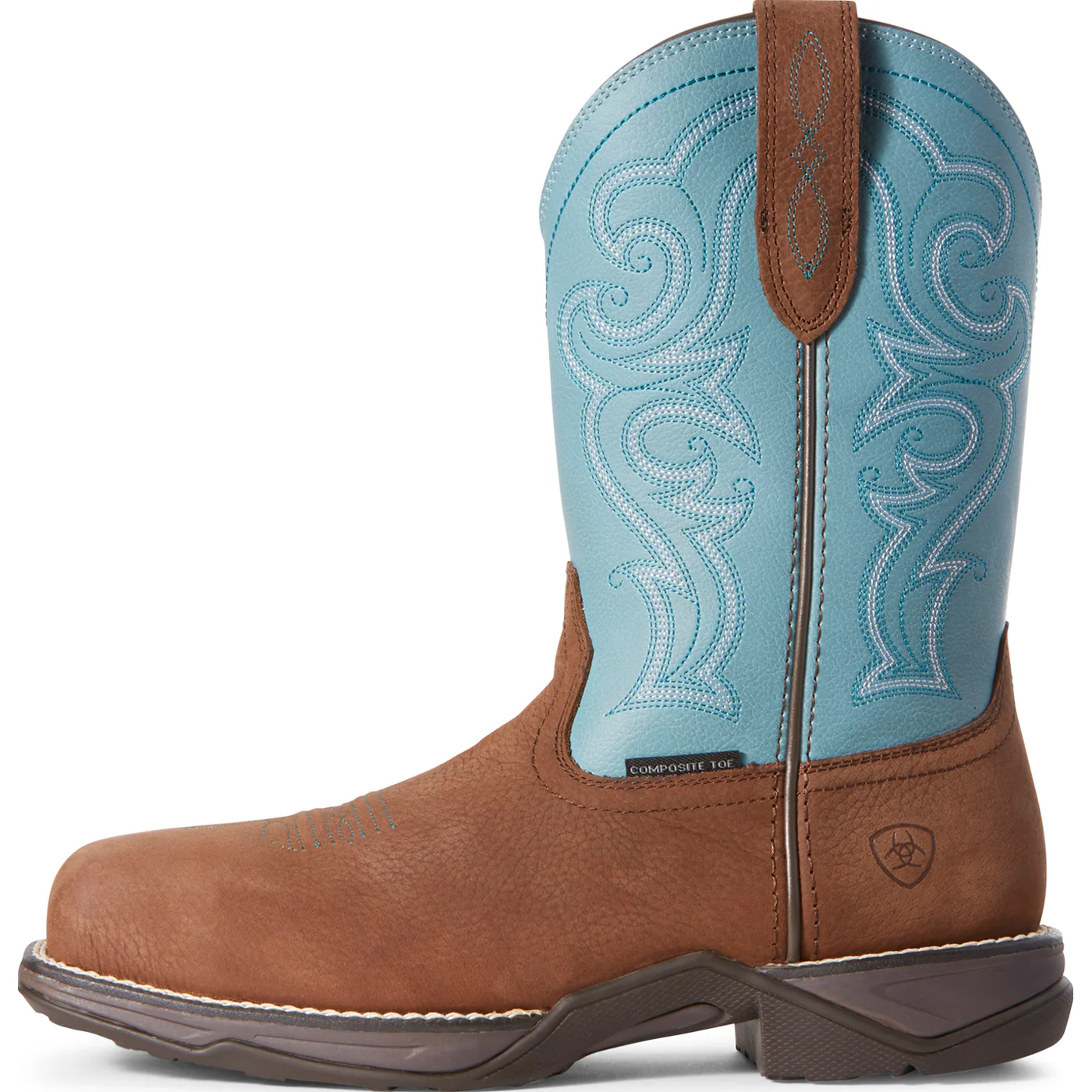 Ariat Anthem Women's 10 inch Composite Toe Electrical Hazard Western Work Boot - Image 3