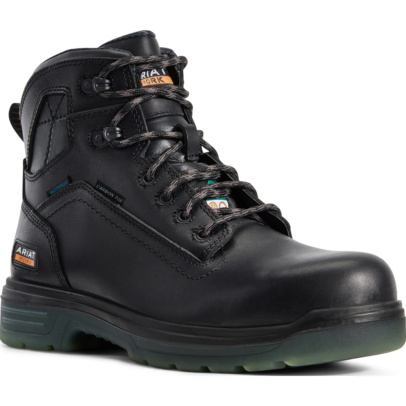 Ariat Turbo Men's CSA Carbon Toe Electrical Hazard Puncture-Resistant Waterproof Work Boot - Image 3