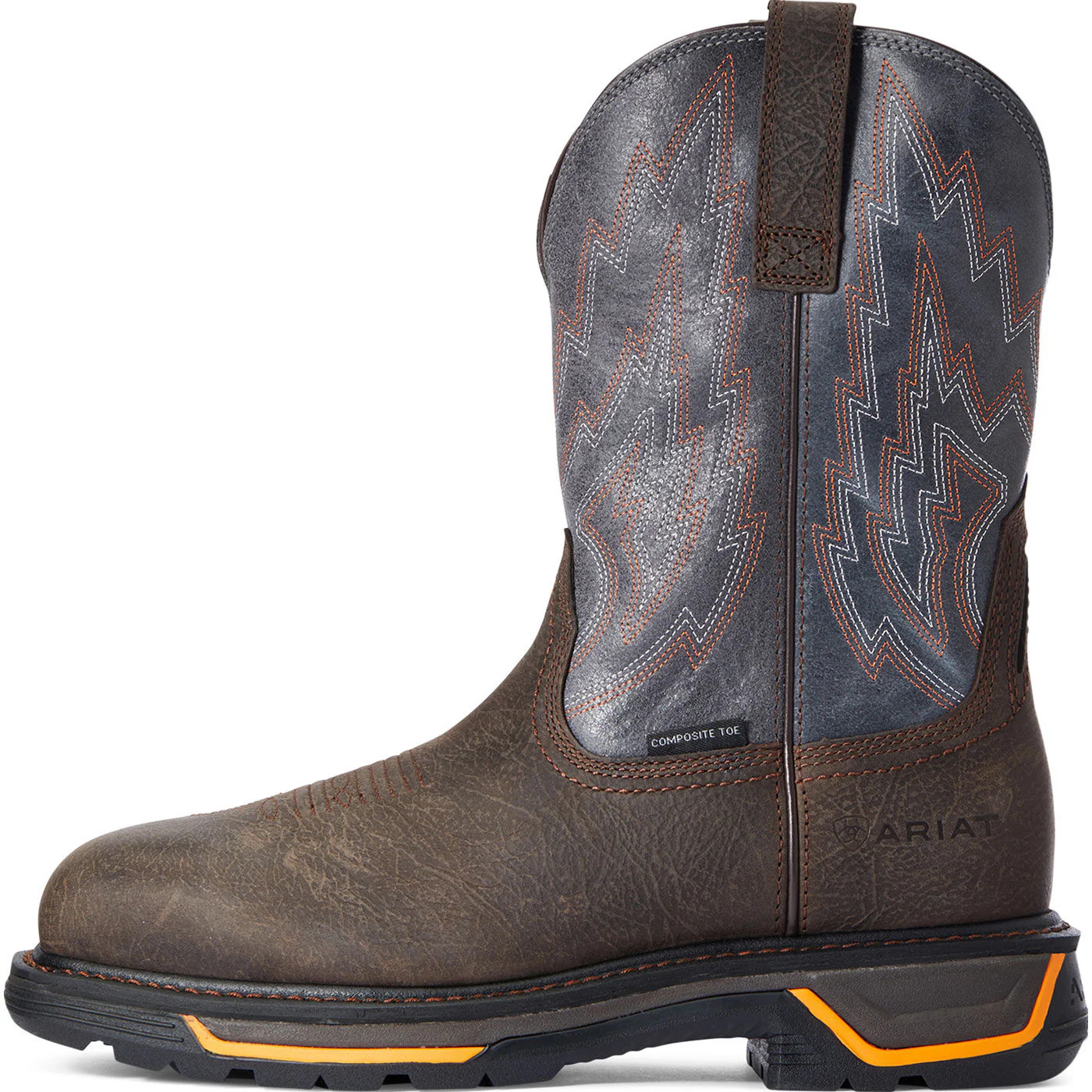 Ariat Big Rig Men's 11-inch Composite Toe Electrical Hazard Western Work Boot - Image 3