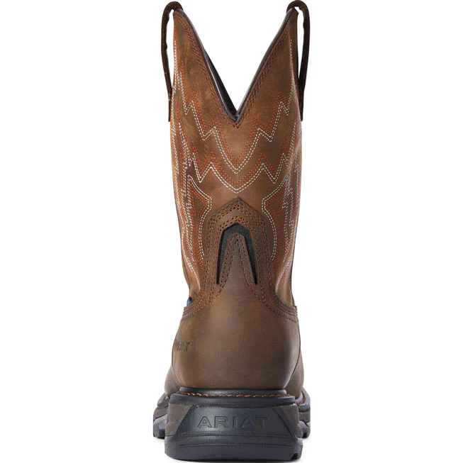 Ariat Big Rig Men's Composite Toe Electrical Hazard Waterproof Western Work Boot - Image 4