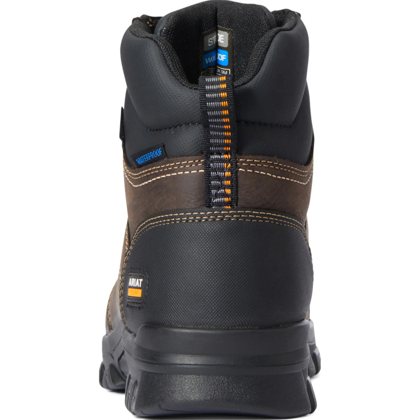 Ariat Treadfast Men's 6-inch Steel Toe Electrical Hazard Waterproof Work Boot - Image 4