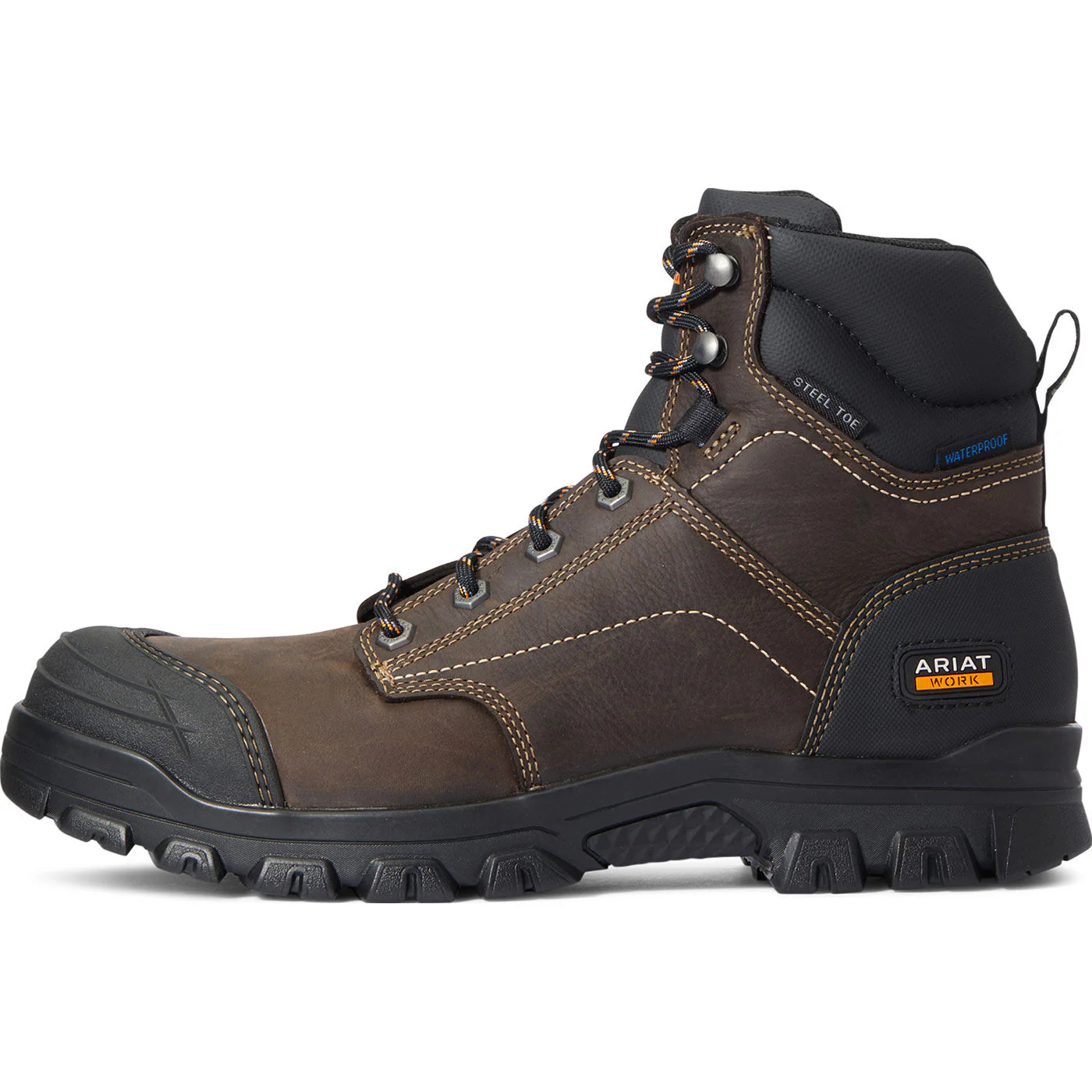 Ariat Treadfast Men's 6-inch Steel Toe Electrical Hazard Waterproof Work Boot - Image 5
