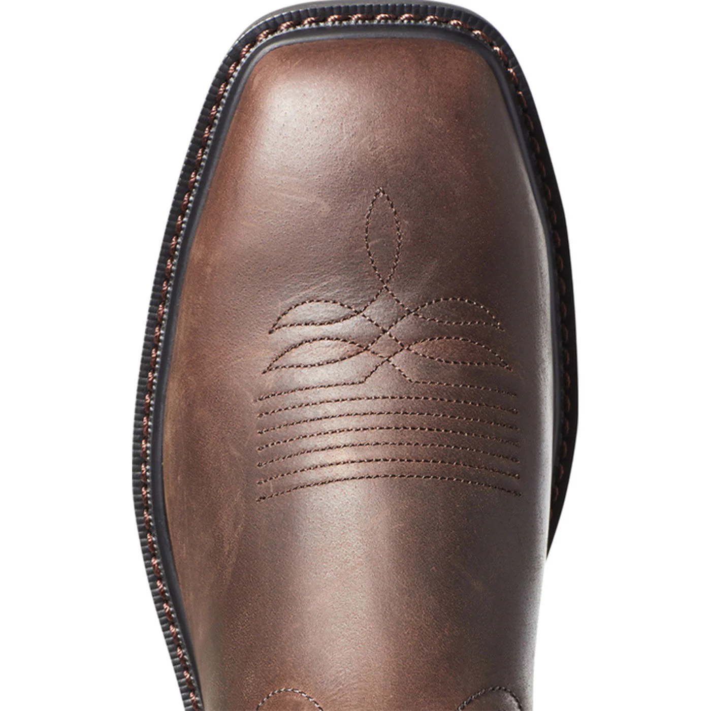 Ariat Groundbreaker Men's Steel Toe Pull-On Western Work Boot - Image 6