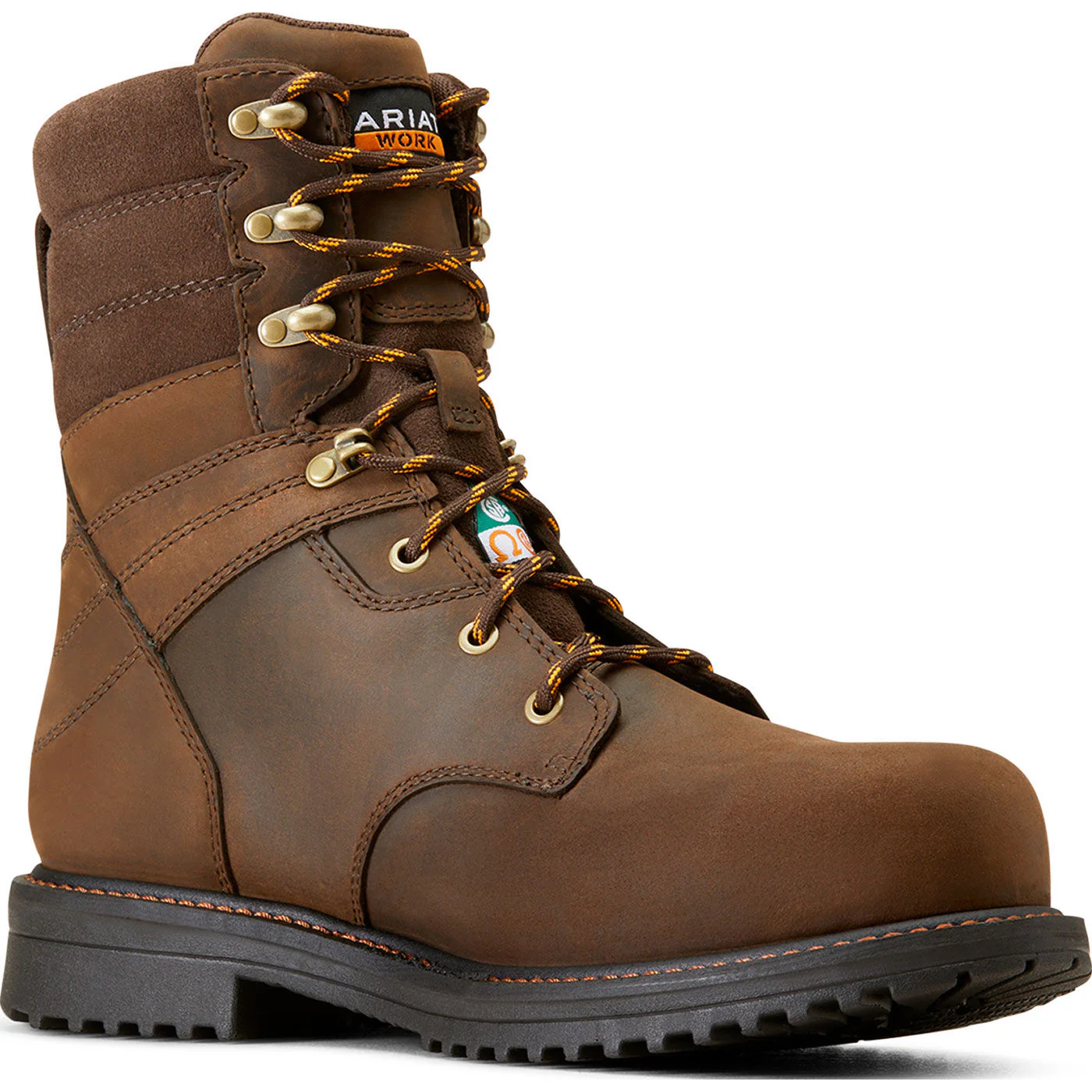 Ariat RigTEK CSA Men's 8-inch Composite Toe Electrical Hazard Puncture-Resisting Waterproof Work Boot