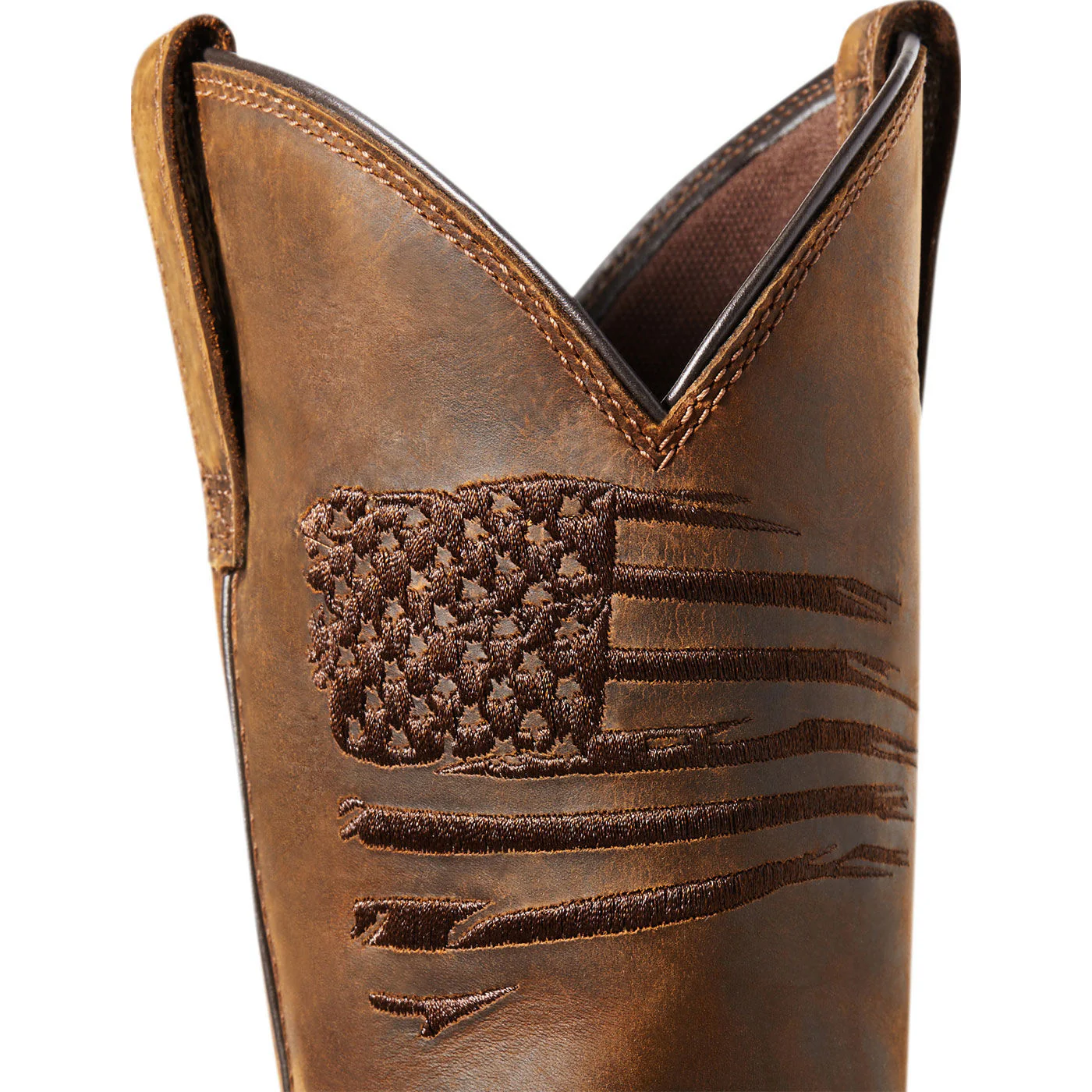 Ariat WorkHog XT Patriot Men's 11 inch Carbon Toe Electrical Hazard Waterproof Western Work Boot - Image 4