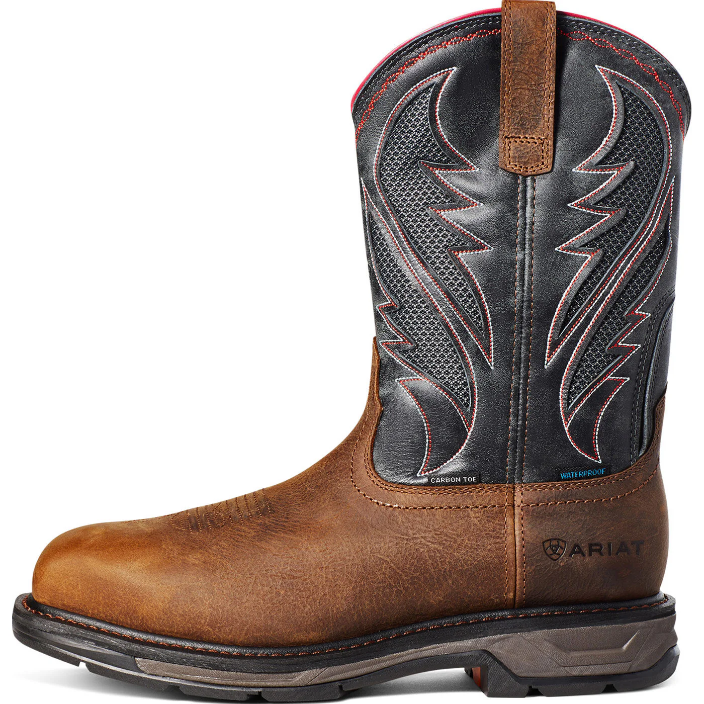 Ariat WorkHog XT VentTEK Men's 11-inch Carbon Toe Waterproof Western Work Boot - Image 5
