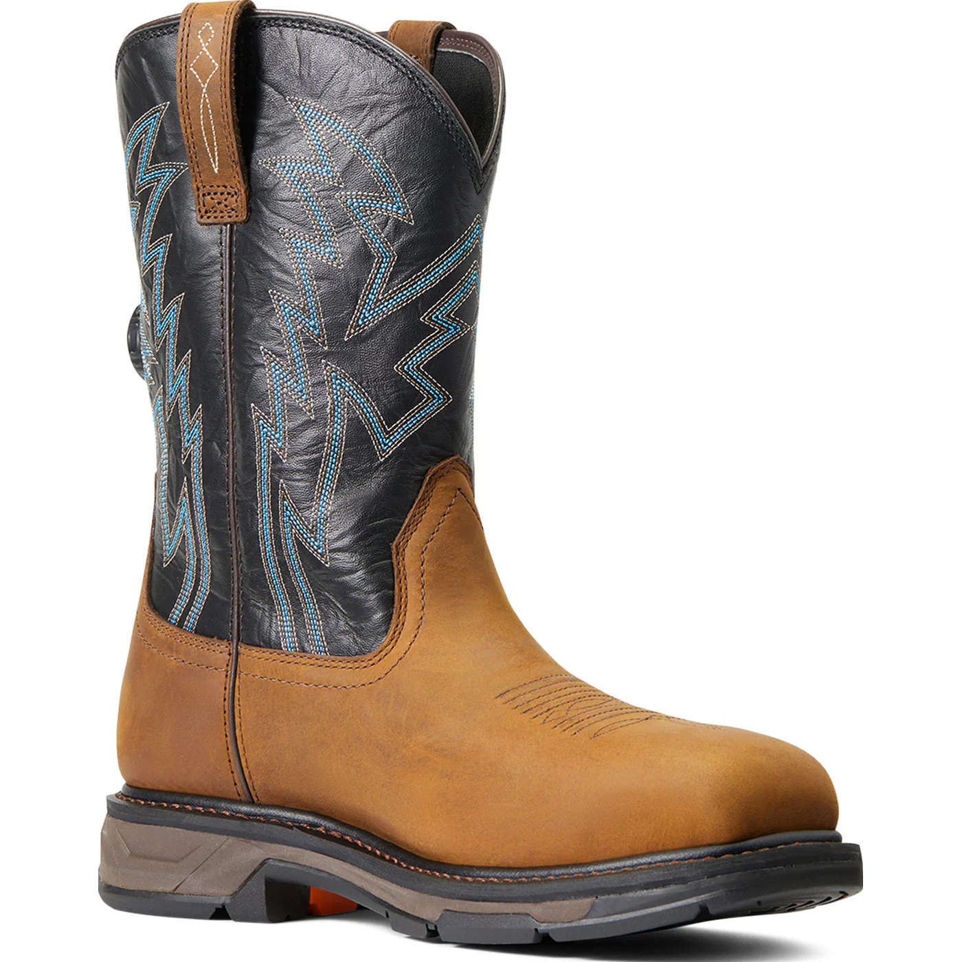Ariat WorkHog XT BOA Men's 11-inch Carbon Nano Toe Electrical Hazard Waterproof Pull-On Western Work Boot