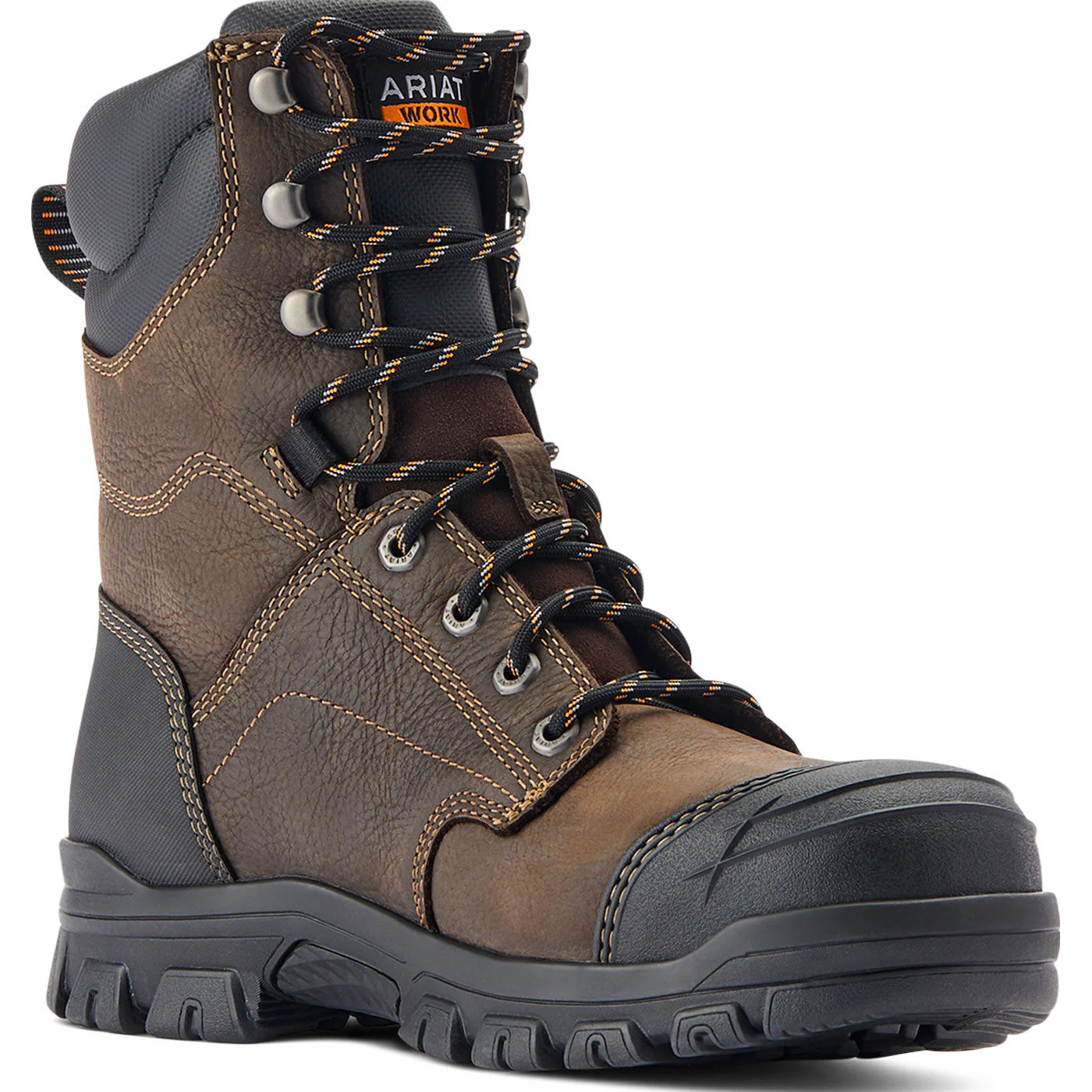 Ariat Treadfast Men's 8-inch Steel Toe Electrical Hazard Waterproof Work Boot