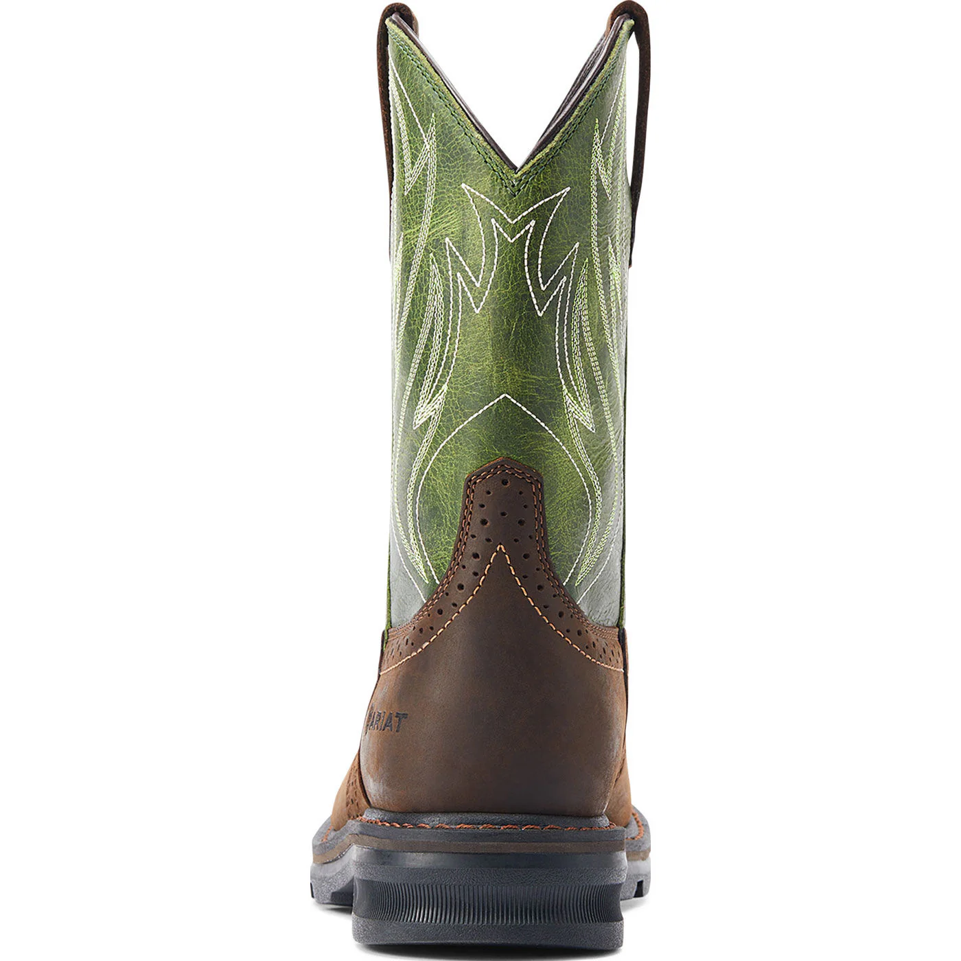 Ariat Sierra Shock Shield Men's 10-inch Steel Toe Electrical Hazard Western Work Boot - Image 5