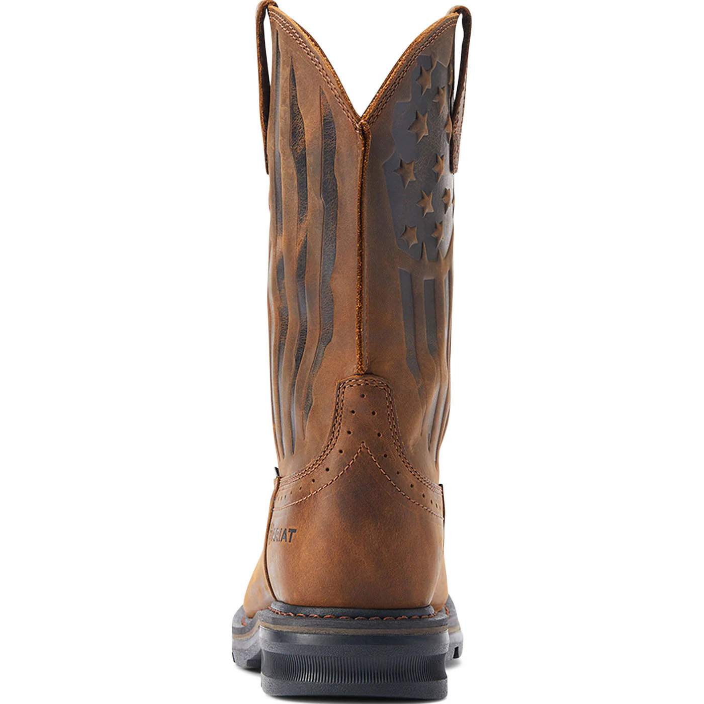 Ariat Sierra Shock Shield Patriot Men's 10-inch Steel Toe Electrical Hazard Western Work Boot - Image 5