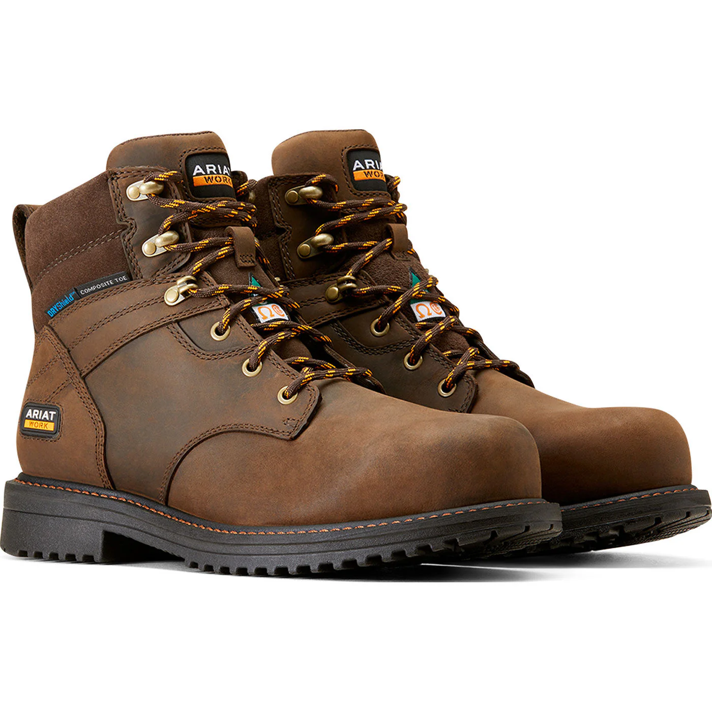 Ariat RigTEK CSA Men's 6-inch Composite Toe Electrical Hazard Puncture-Resisting Waterproof Work Boot - Image 4