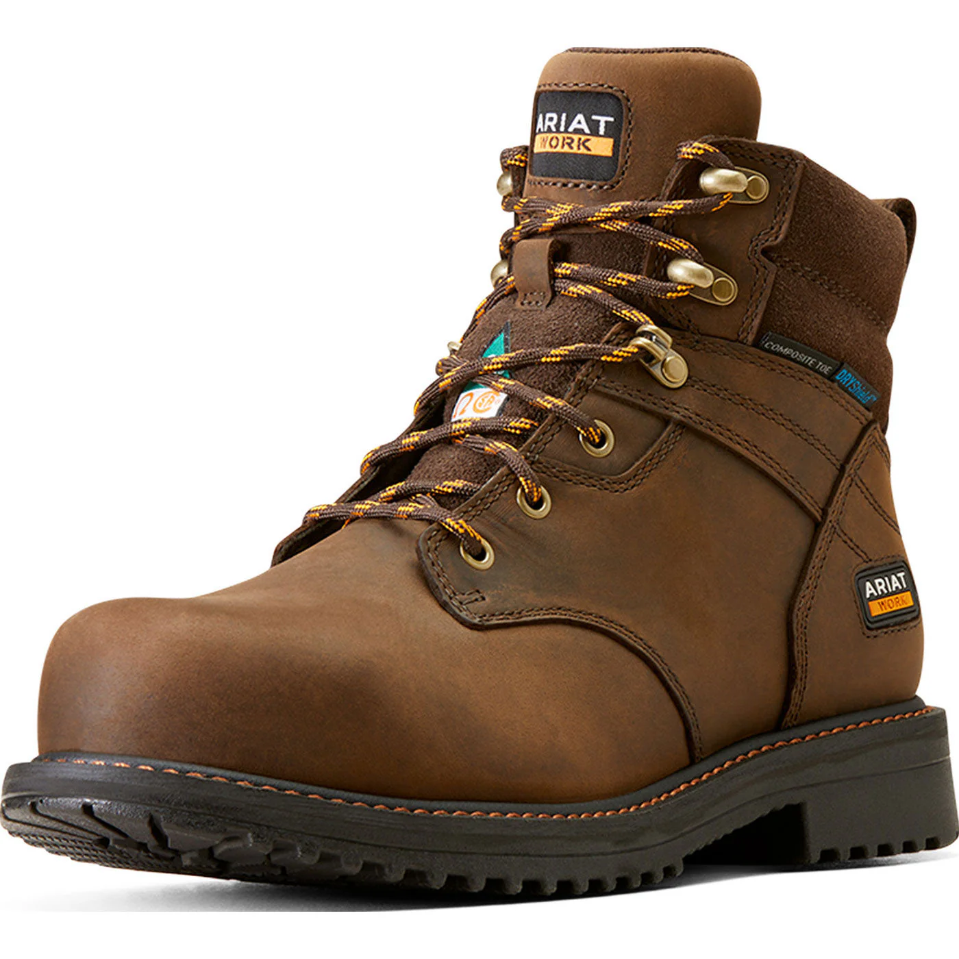 Ariat RigTEK CSA Men's 6-inch Composite Toe Electrical Hazard Puncture-Resisting Waterproof Work Boot - Image 5