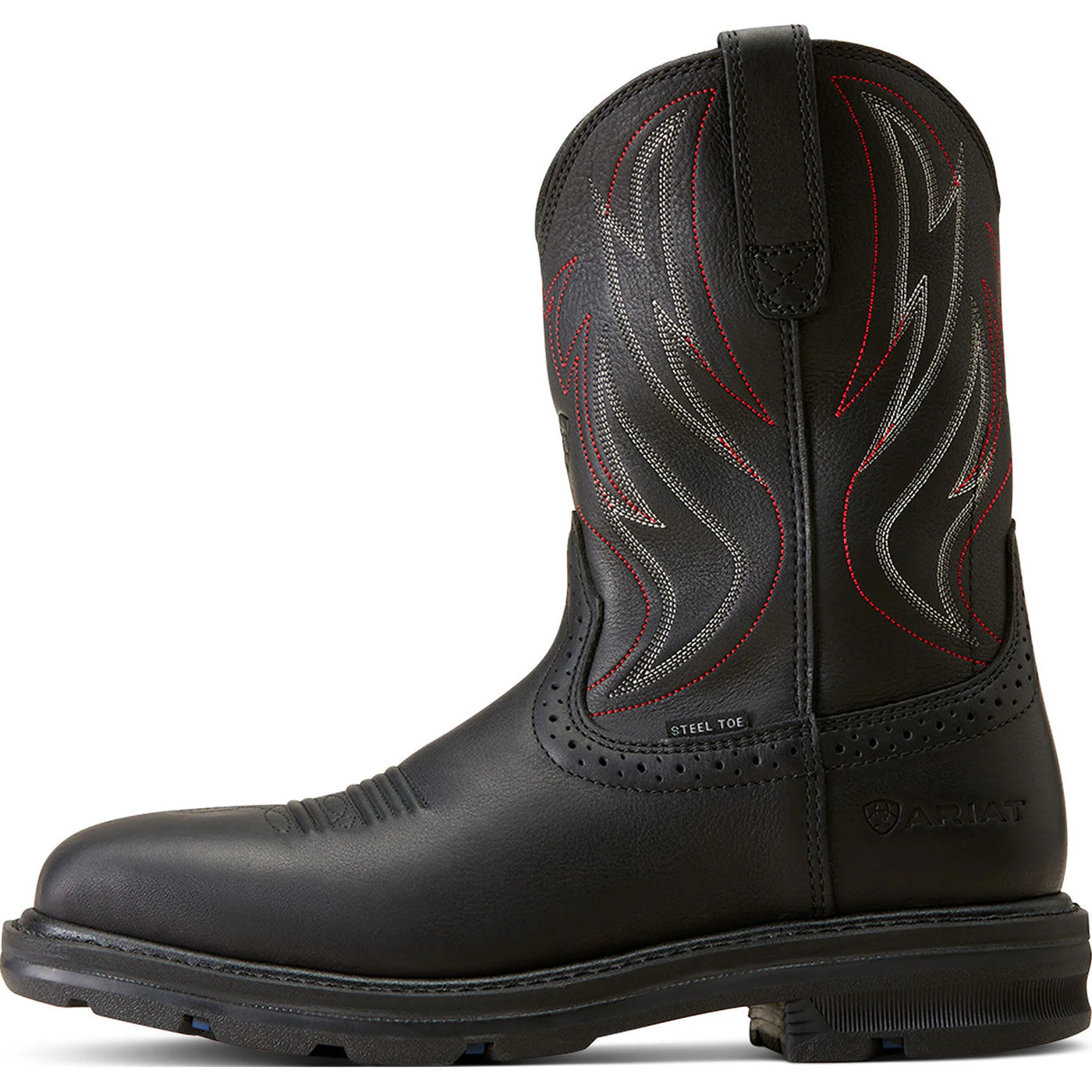 Ariat Sierra Shock Shield Men's 10-inch Steel Toe Electrical Hazard Western Work Boot - Image 3