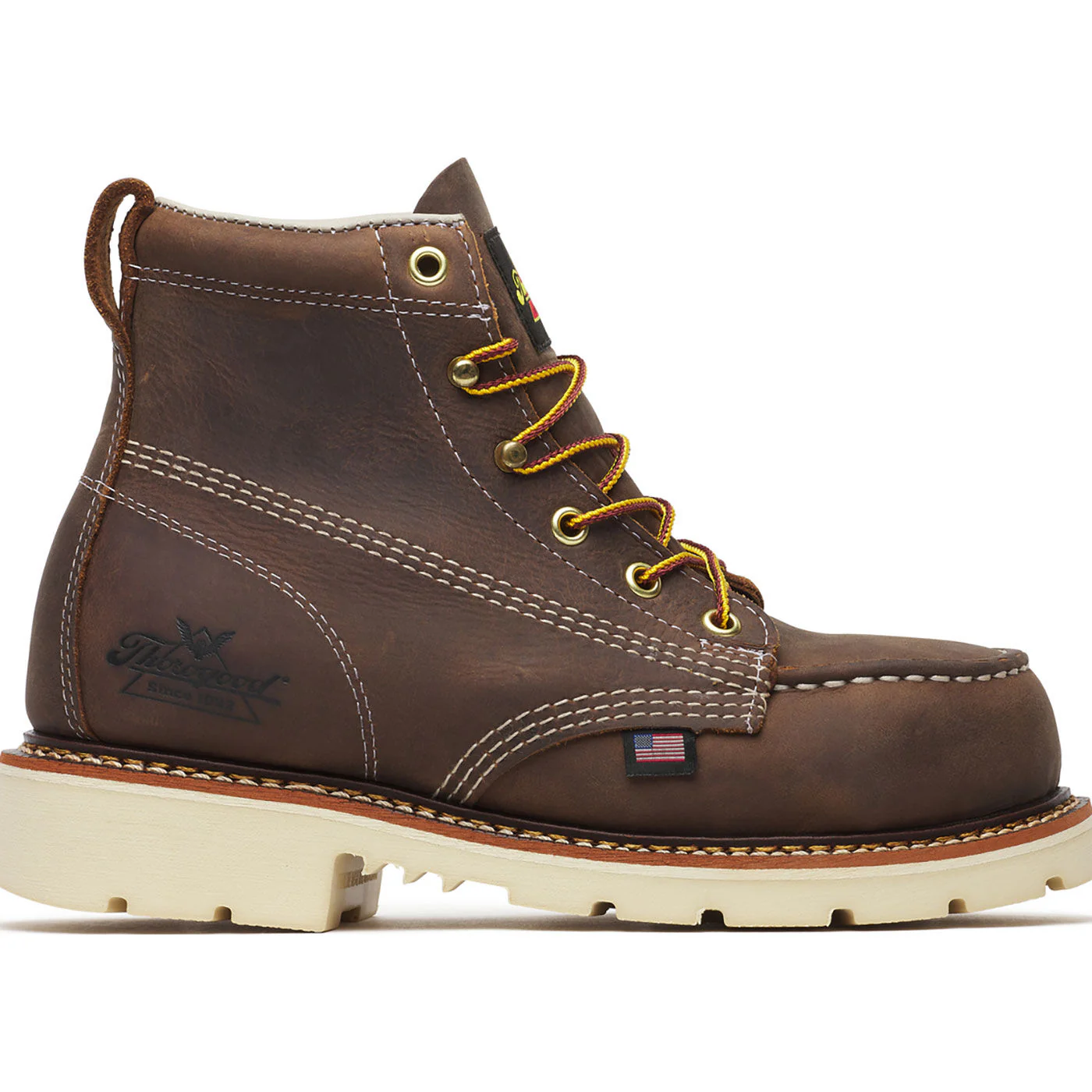 Thorogood American Heritage Women's 6-inch Steel Toe Electrical Hazard Work Boot - Image 2