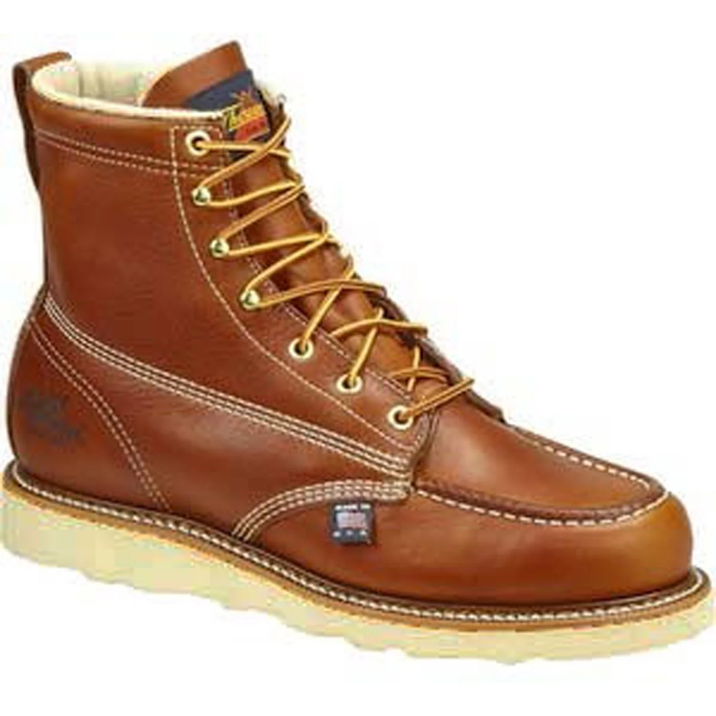 Thorogood Steel Toe Moc Toe Wedge Sole Work Shoe