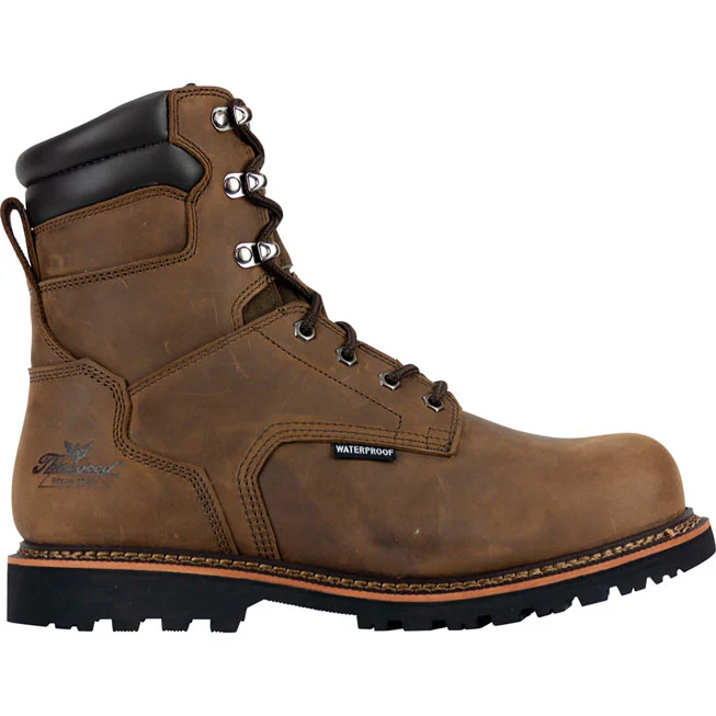 Thorogood V-Series Men's 8-inch Composite Toe Electrical Hazard 400G Insulated Waterproof Work Boot