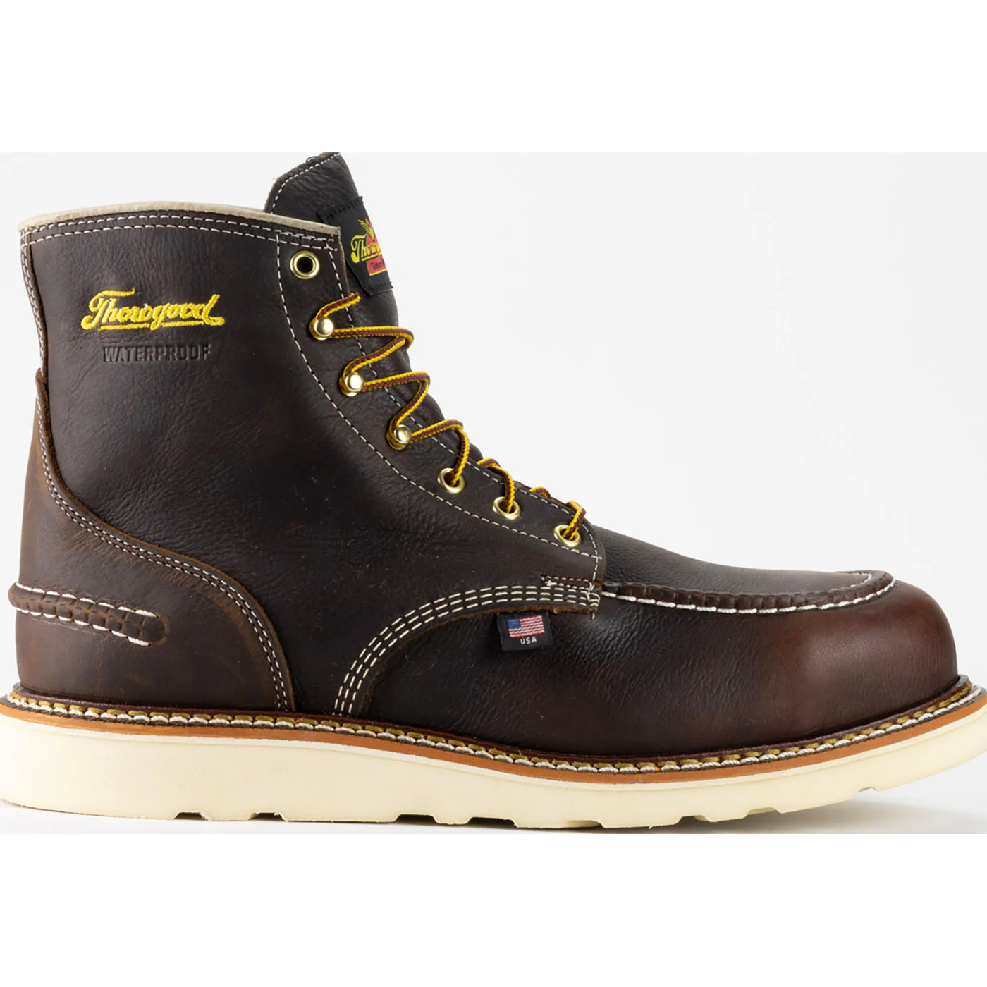 Thorogood 1957 Series Wedge Men's Steel Toe Electrical Hazard Waterproof Work Boots - Image 2