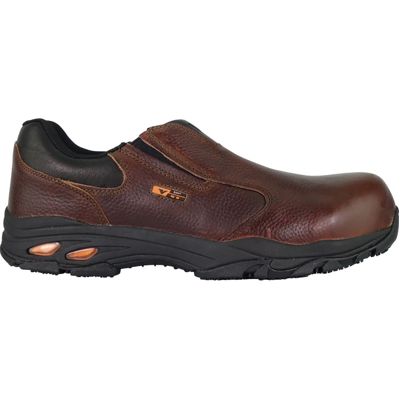 Thorogood VGS-300 ASR Unisex Composite Toe Static-Dissipative Leather Slip-On Work Shoe - Image 3
