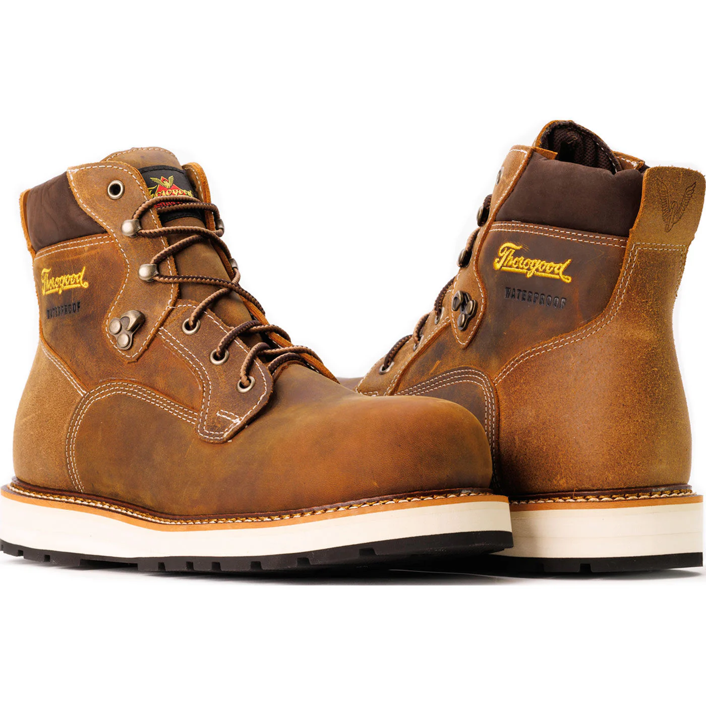 Thorogood Iron River Men's Composite Toe Electrical Hazard Waterproof Wedge Work Boot - Image 4