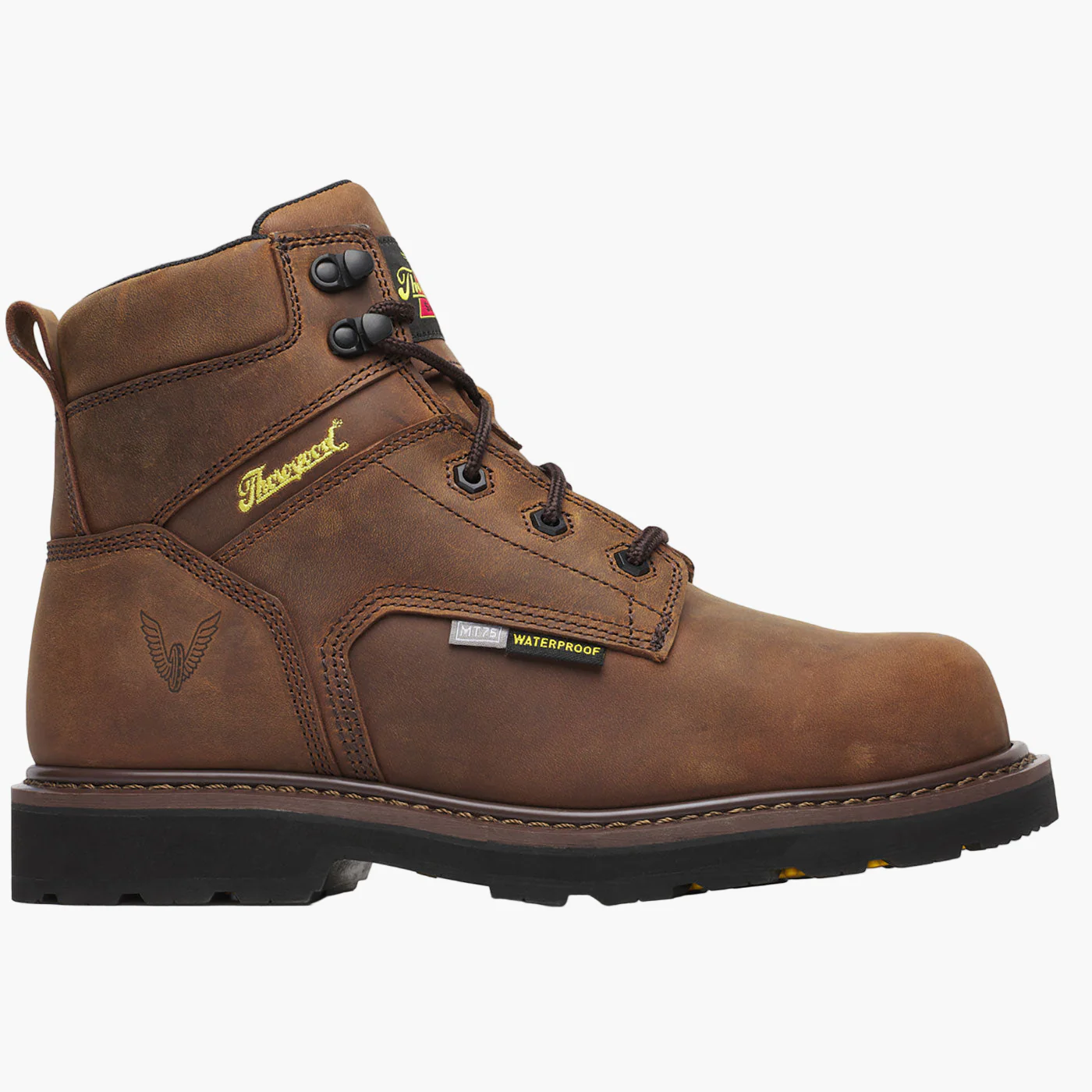 Thorogood Jobsite Men's 6-inch Internal Metatarsal Composite Toe Waterproof Work Boot - Image 2