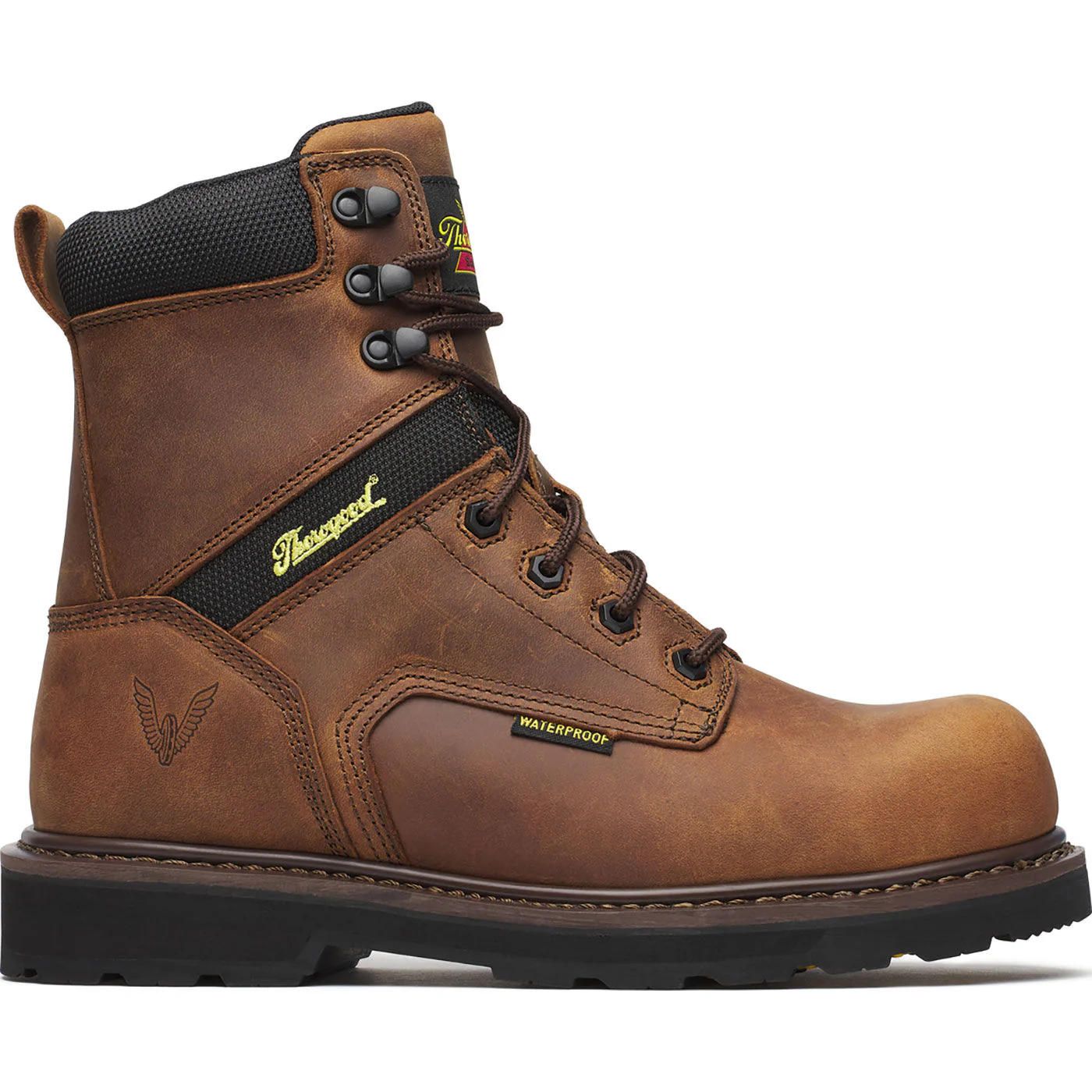 Thorogood Jobsite Men's 8-inch Composite Toe Electrical Hazard Waterproof Work Boot - Image 3