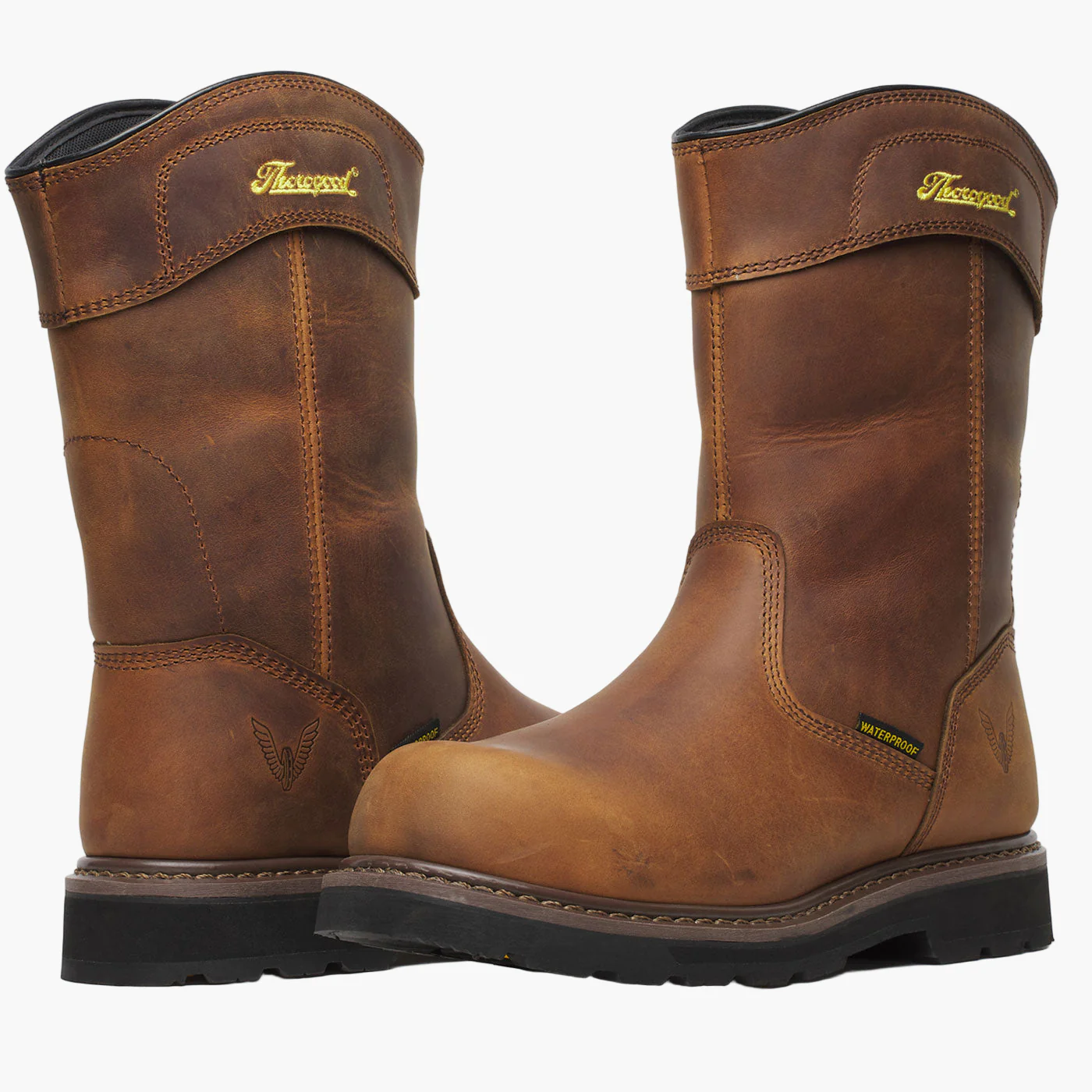 Thorogood Jobsite Men's 11-inch Composite Toe Electrical Hazard Waterproof Pull-On Work Boot - Image 6
