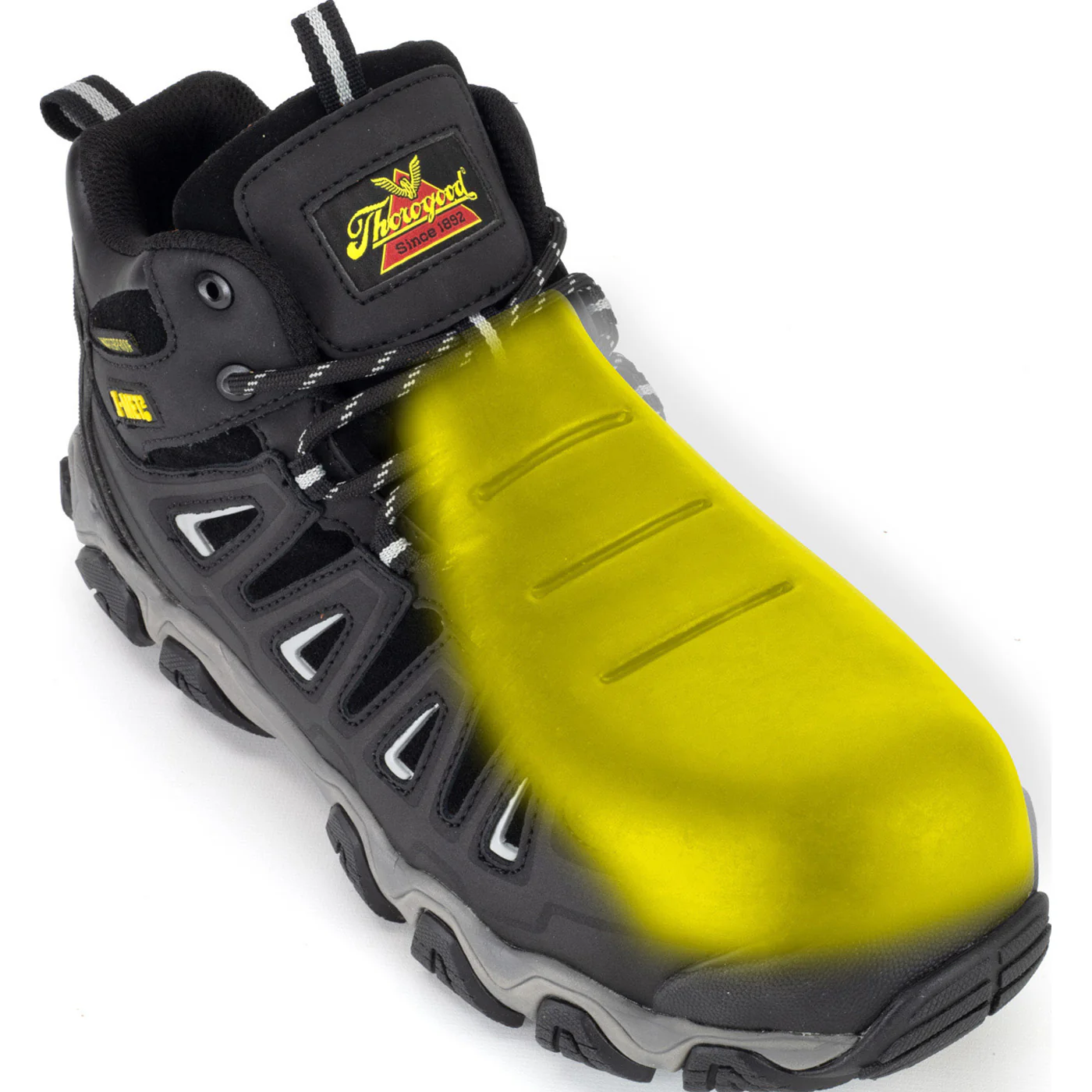 Thorogood Crosstrex I-Met Mid Men's Internal Metatarsal Composite Toe Electrical Hazard Waterproof Work Hiker - Image 4
