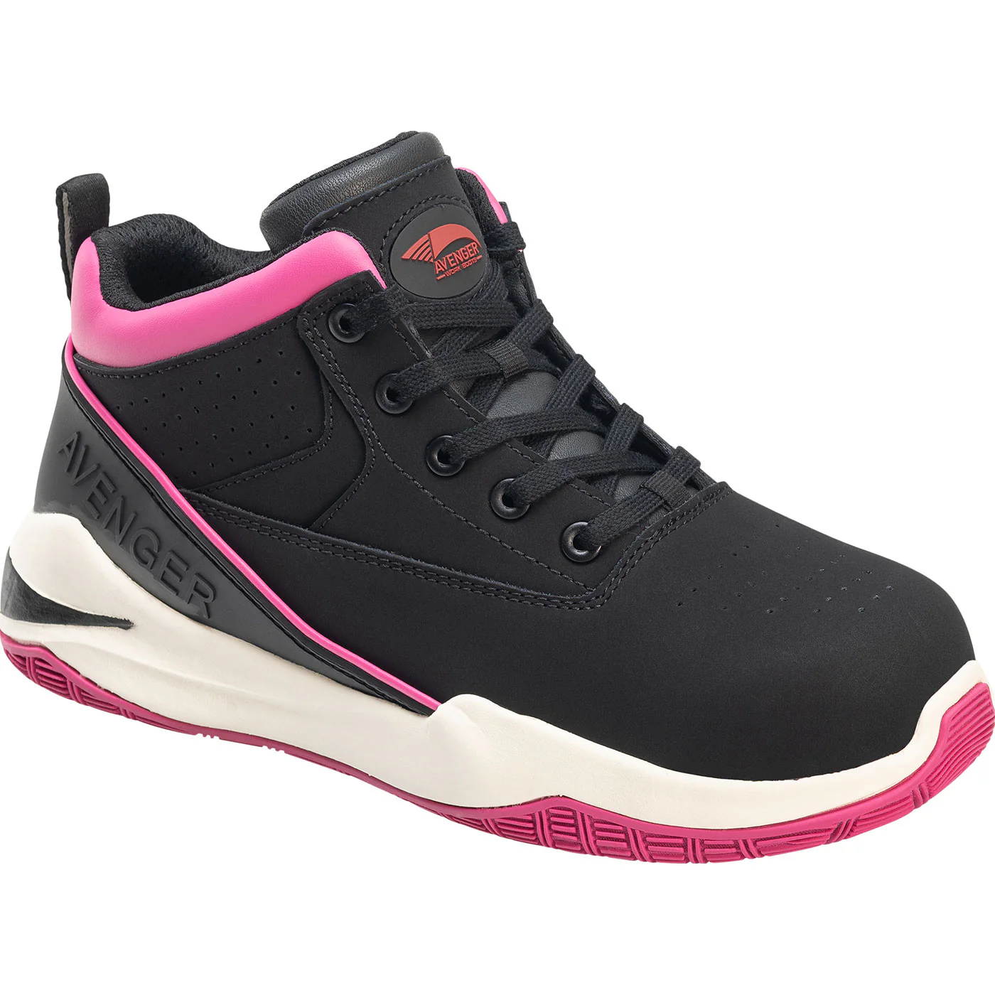 Avenger Reaction Mid Women's Aluminum Toe Electrical Hazard Work Athletic Shoe