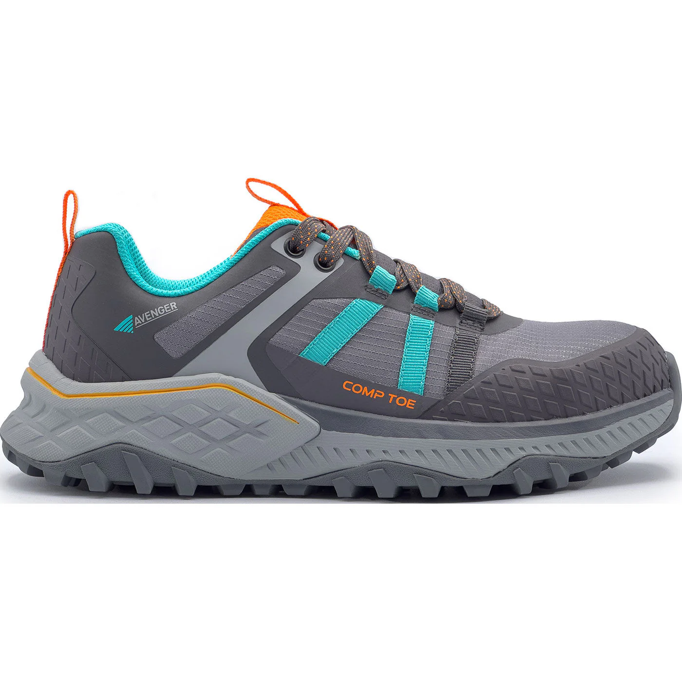 Avenger Aero Trail Women's Composite Toe Electrical Hazard Athletic Work Shoe - Image 3