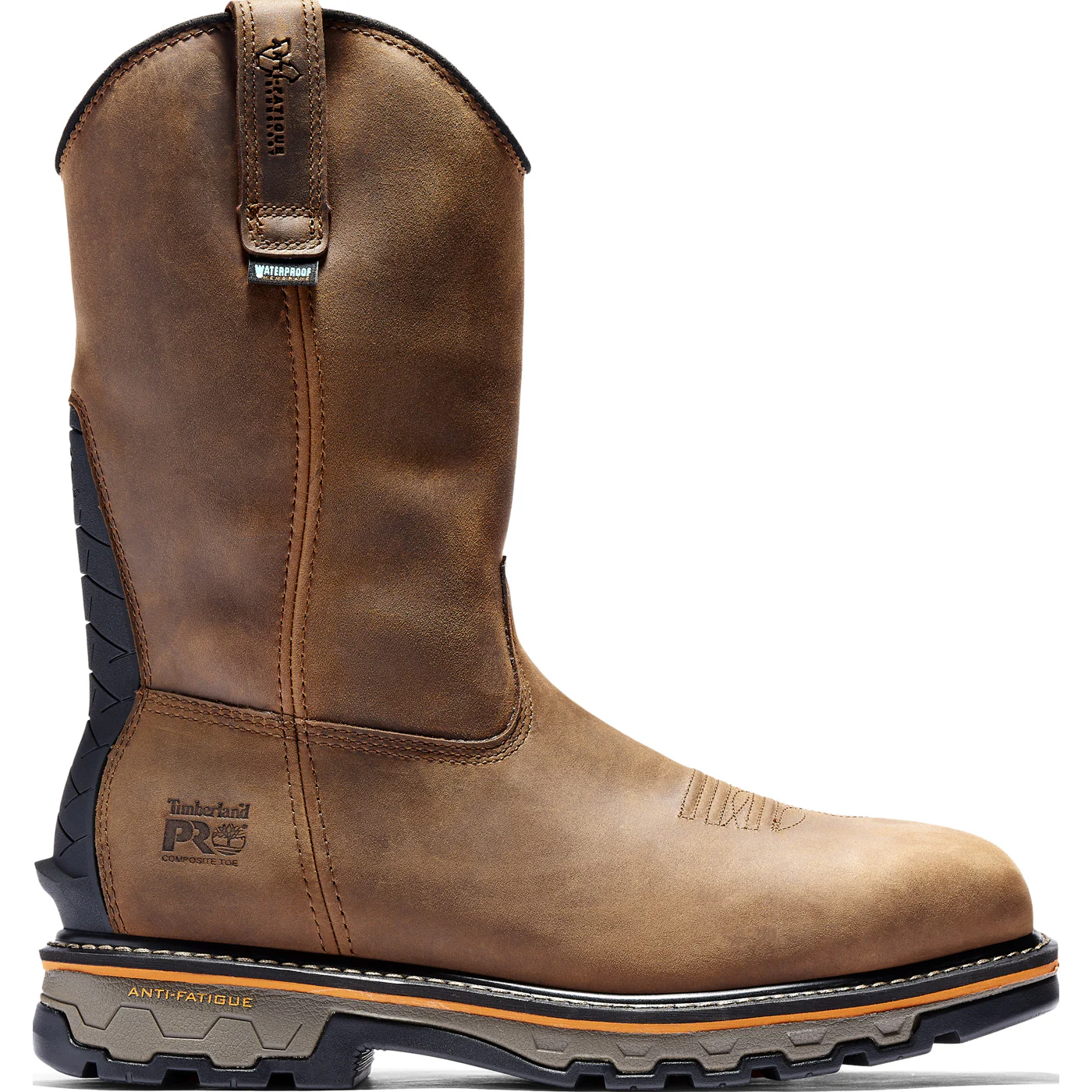 Timberland PRO True Grit Men's Composite Toe Electrical Hazard Waterproof Pull-On Boot - Image 3