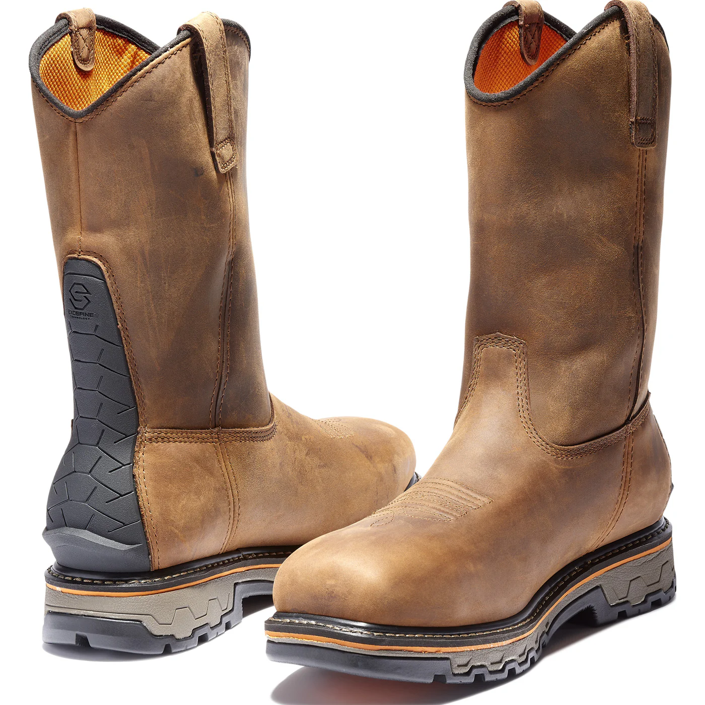 Timberland PRO True Grit Men's Composite Toe Electrical Hazard Waterproof Pull-On Boot - Image 4