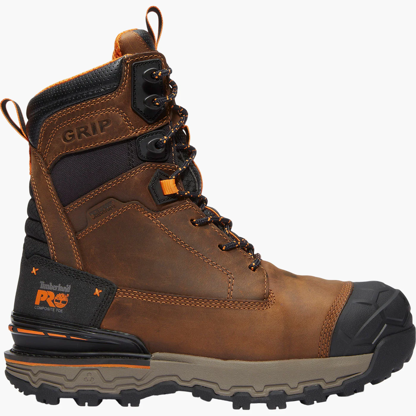 Timberland PRO Boondock Ultralight Men's 8-inch Composite Toe 400G Insulated Waterproof Work Boot - Image 2