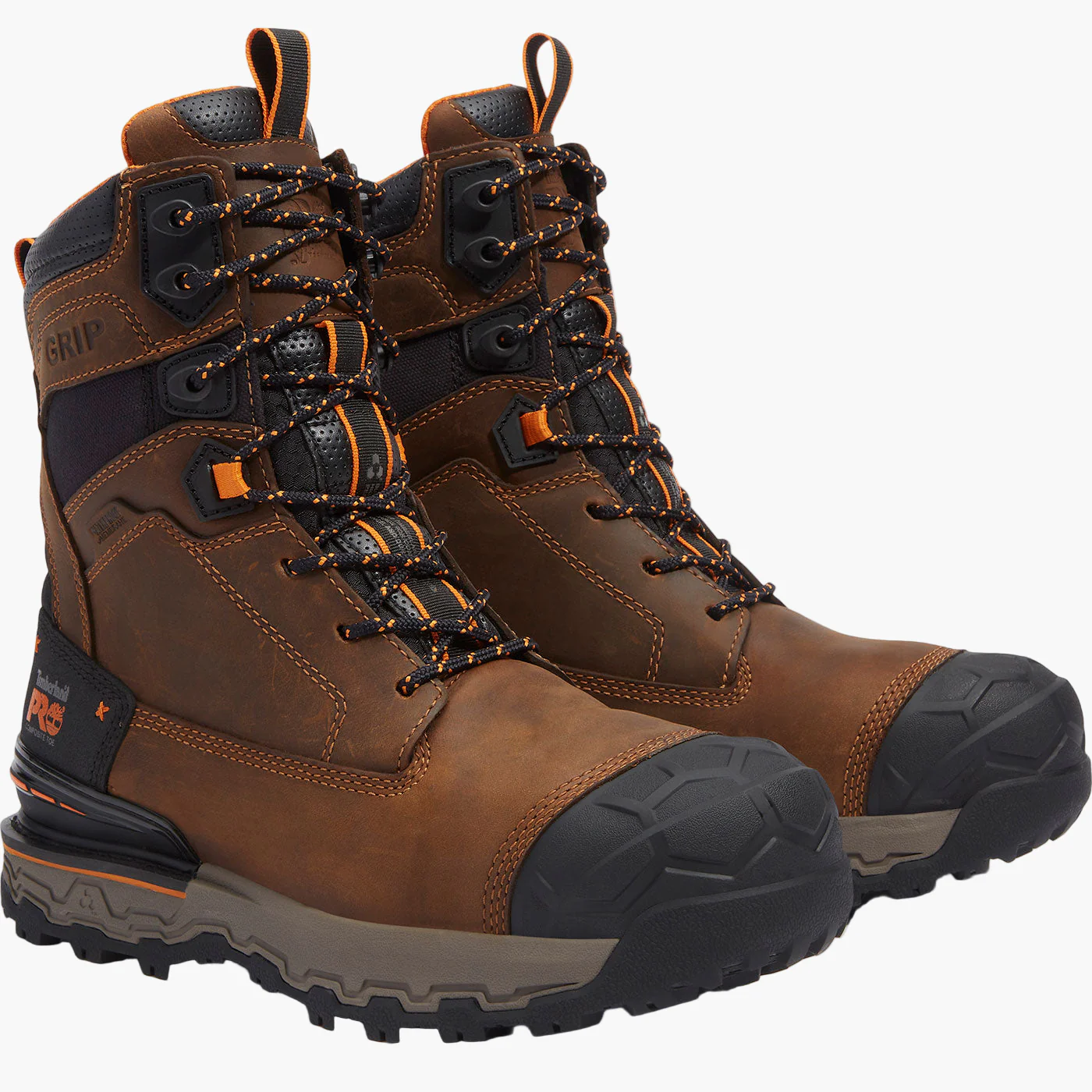 Timberland PRO Boondock Ultralight Men's 8-inch Composite Toe 400G Insulated Waterproof Work Boot - Image 5
