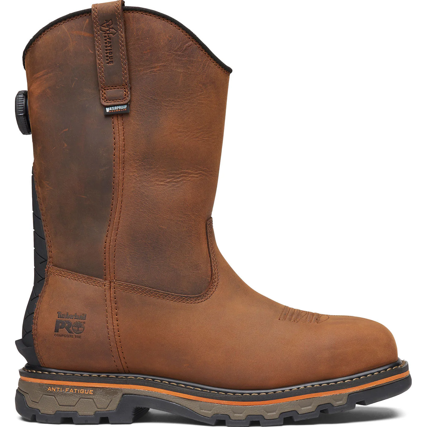 Timberland PRO True Grit BOA Men's 10-inch Composite Toe Waterproof Pull-On Work Boot - Image 3