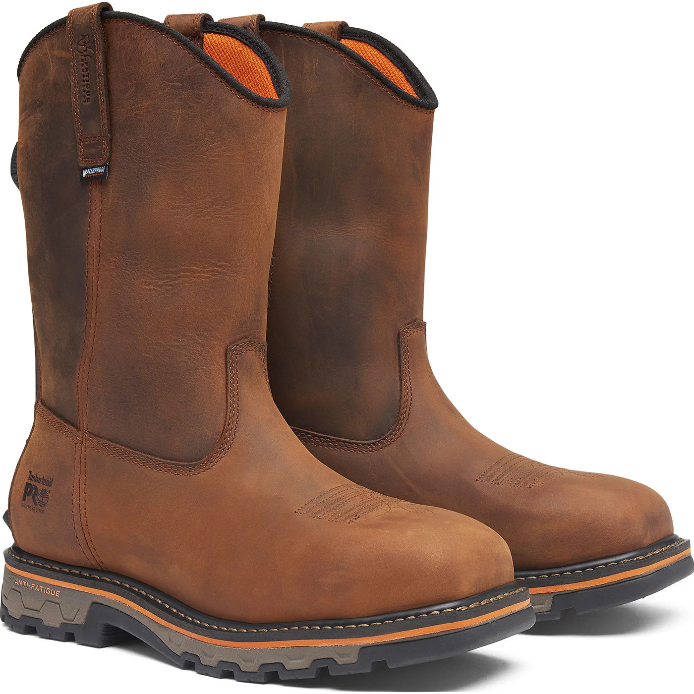Timberland PRO True Grit BOA Men's 10-inch Composite Toe Waterproof Pull-On Work Boot - Image 4