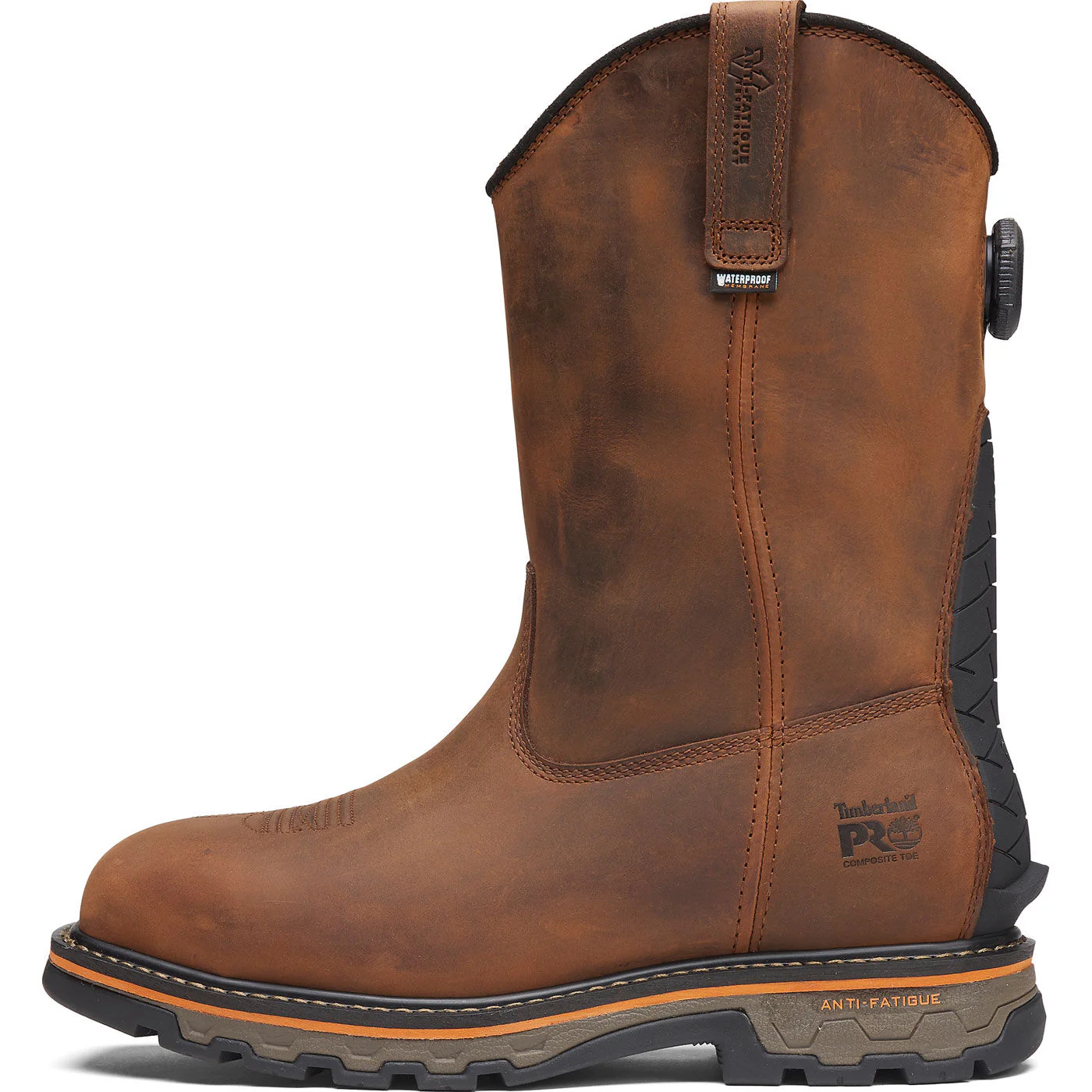 Timberland PRO True Grit BOA Men's 10-inch Composite Toe Waterproof Pull-On Work Boot - Image 6