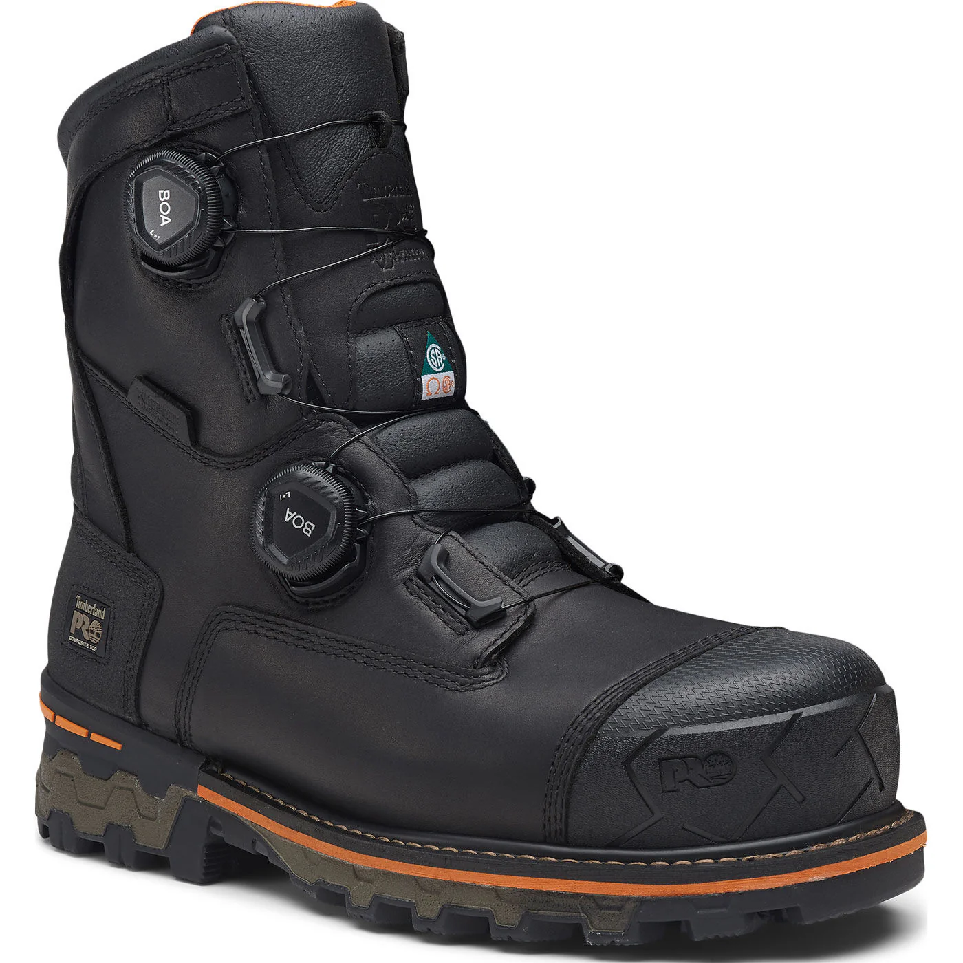Timberland PRO Boondock CSA BOA Men's 8-inch Composite Toe Puncture-Resisting 400G Insulated Waterproof Work Boot