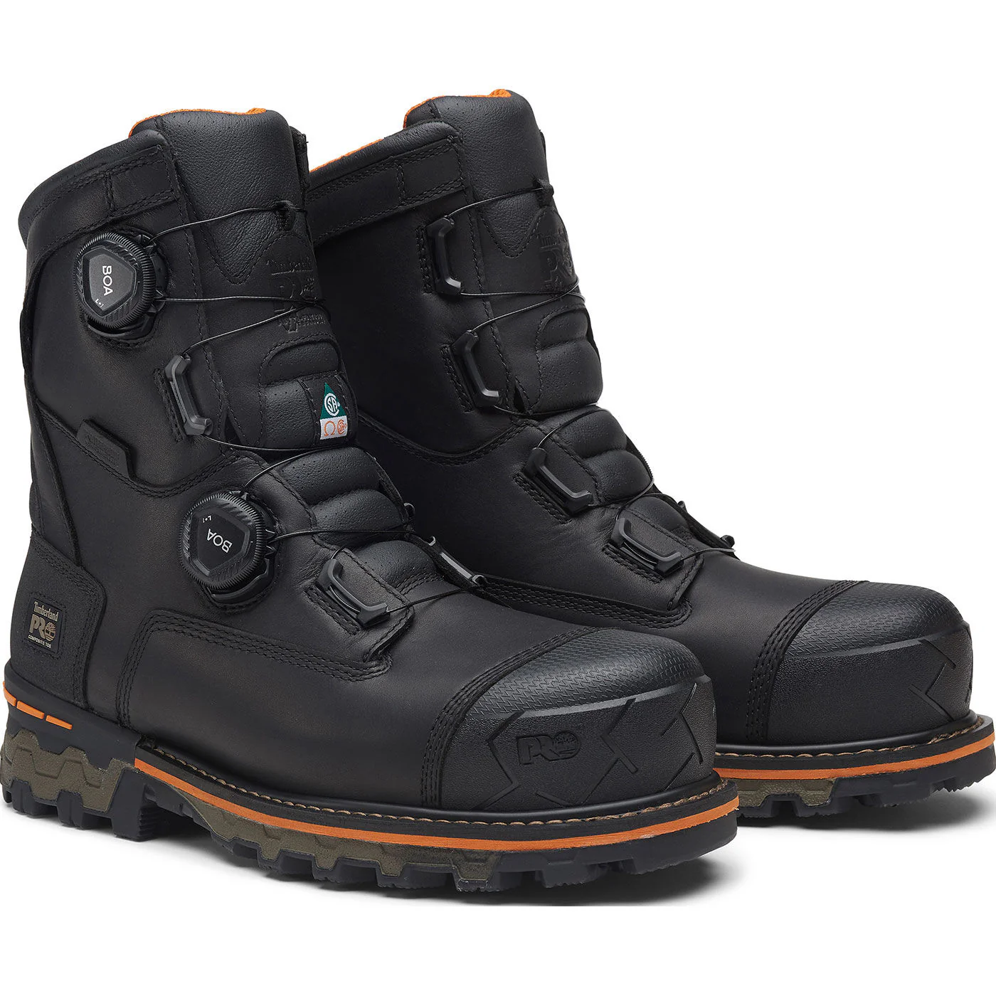 Timberland PRO Boondock CSA BOA Men's 8-inch Composite Toe Puncture-Resisting 400G Insulated Waterproof Work Boot - Image 4