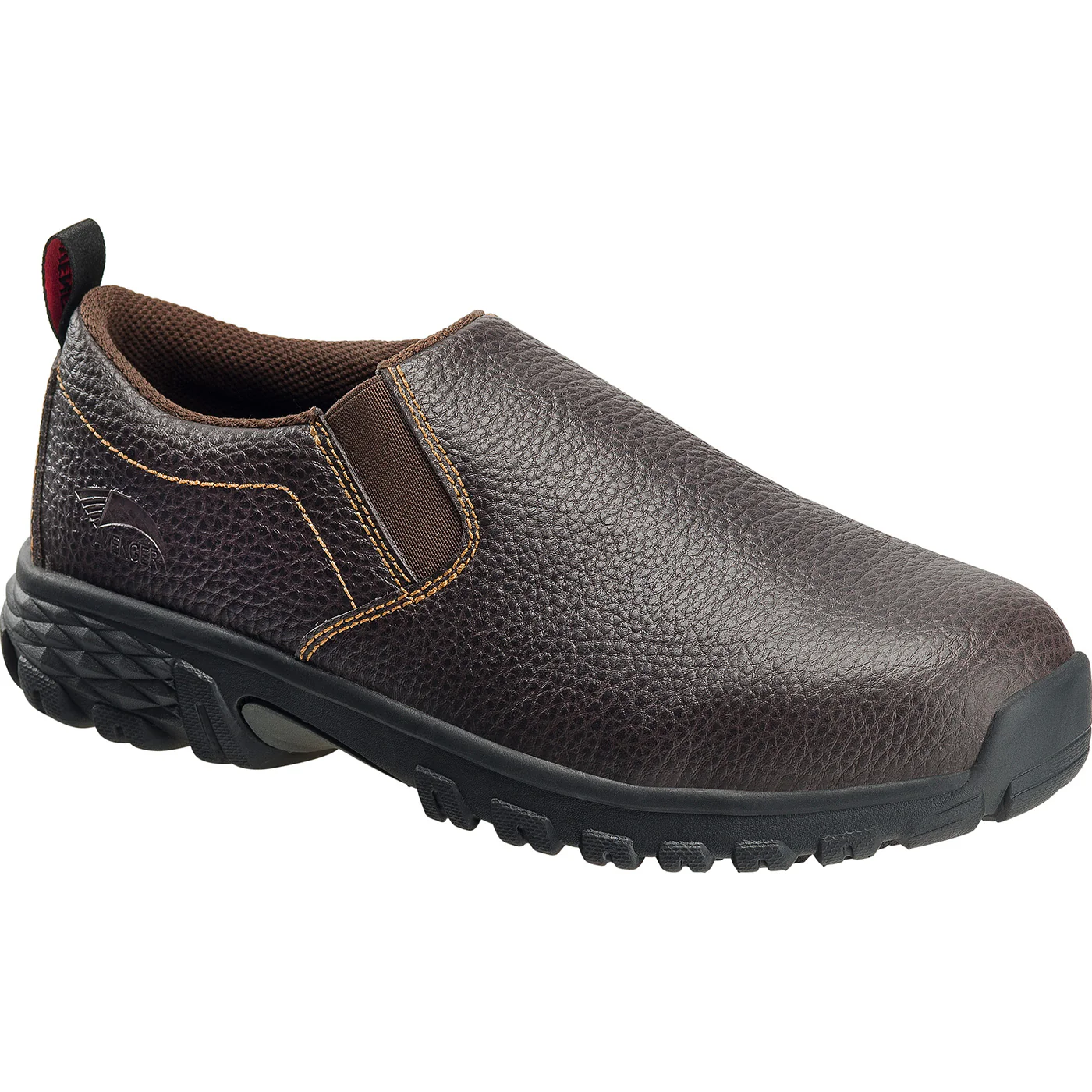 Avenger Flight Men's Aluminum Toe Static-Dissipative Slip-On Work Shoe