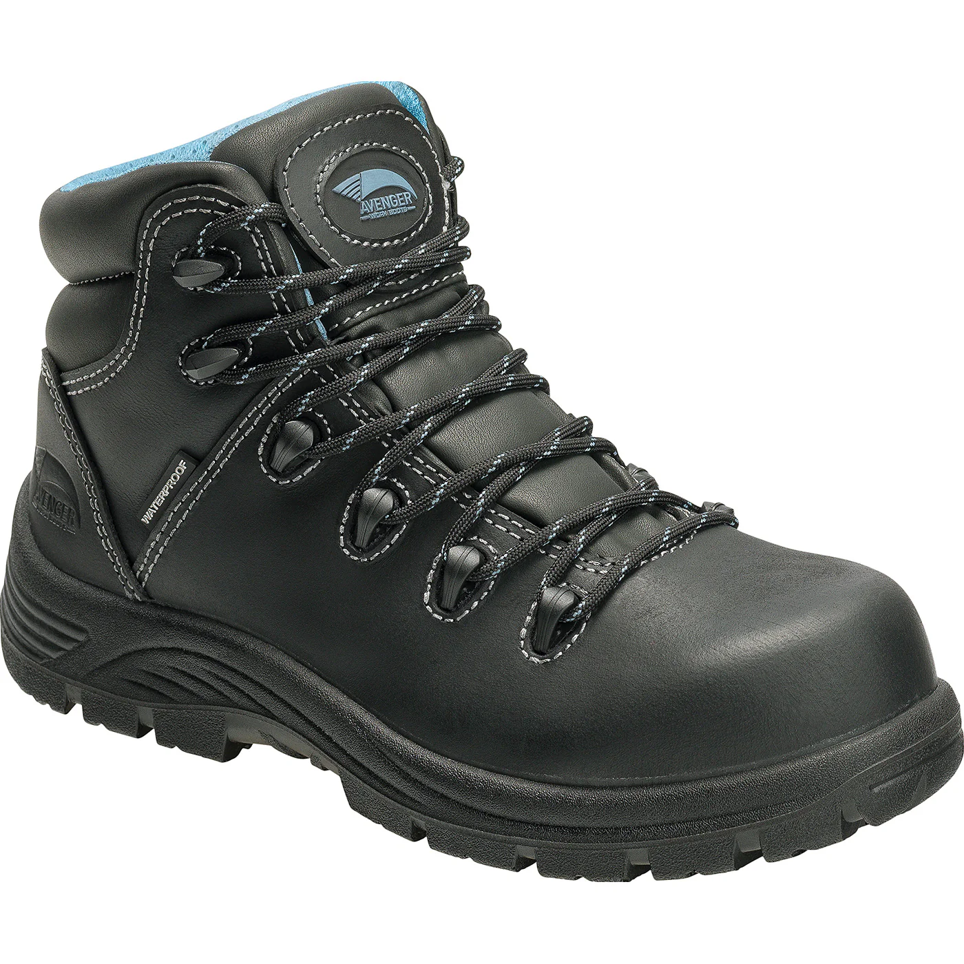 Avenger Framer Women's 5 inch Composite Toe Electrical Hazard Puncture Resisting Waterproof Work Boot - Image 3