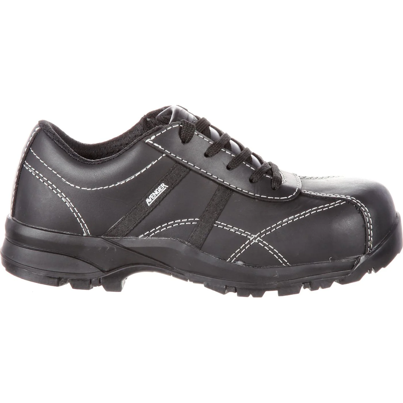 Avenger Women's Composite Toe Work Oxford - Image 3