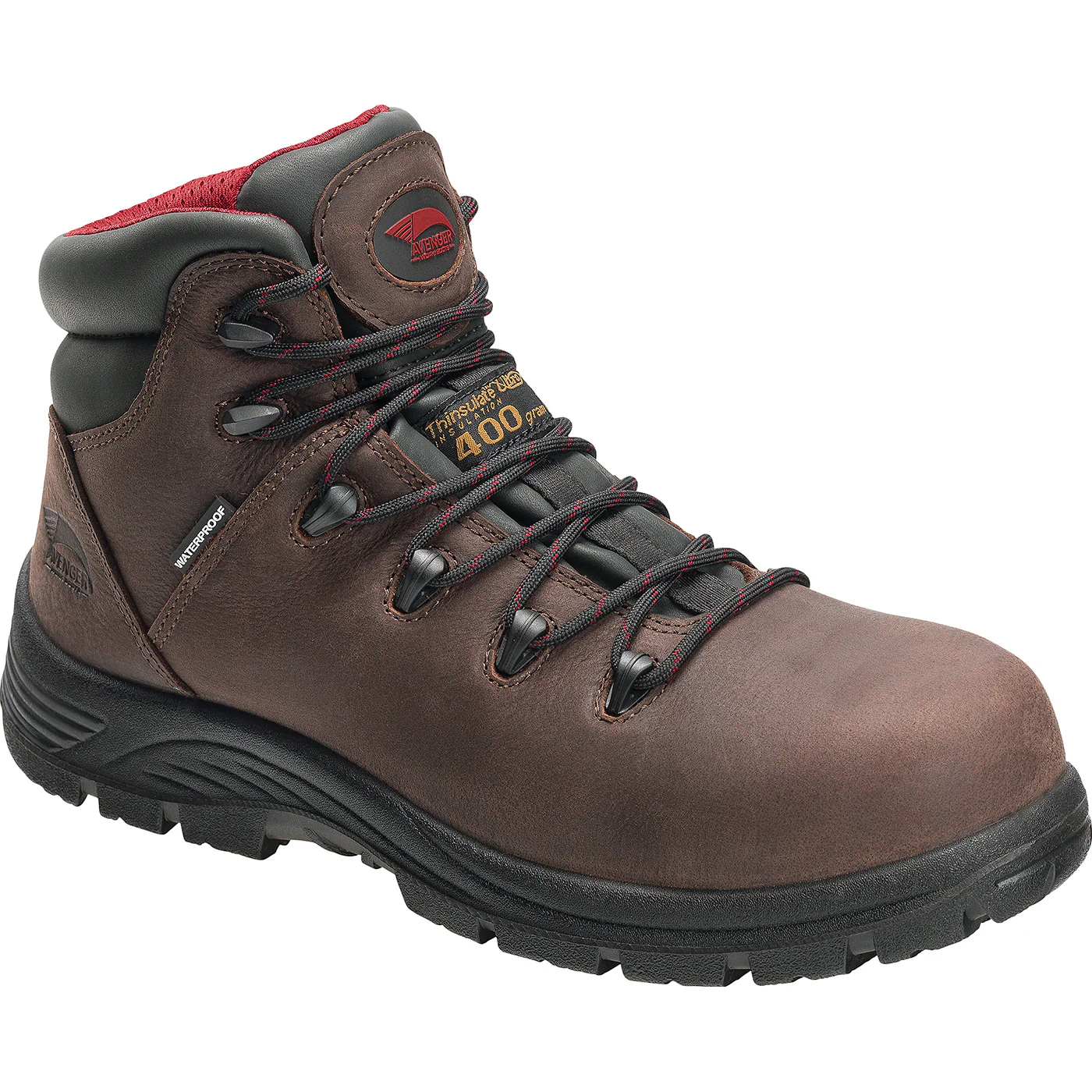 Avenger Framer Men's Composite Toe Puncture-Resistant Insulated Waterproof Work Boot - Image 3