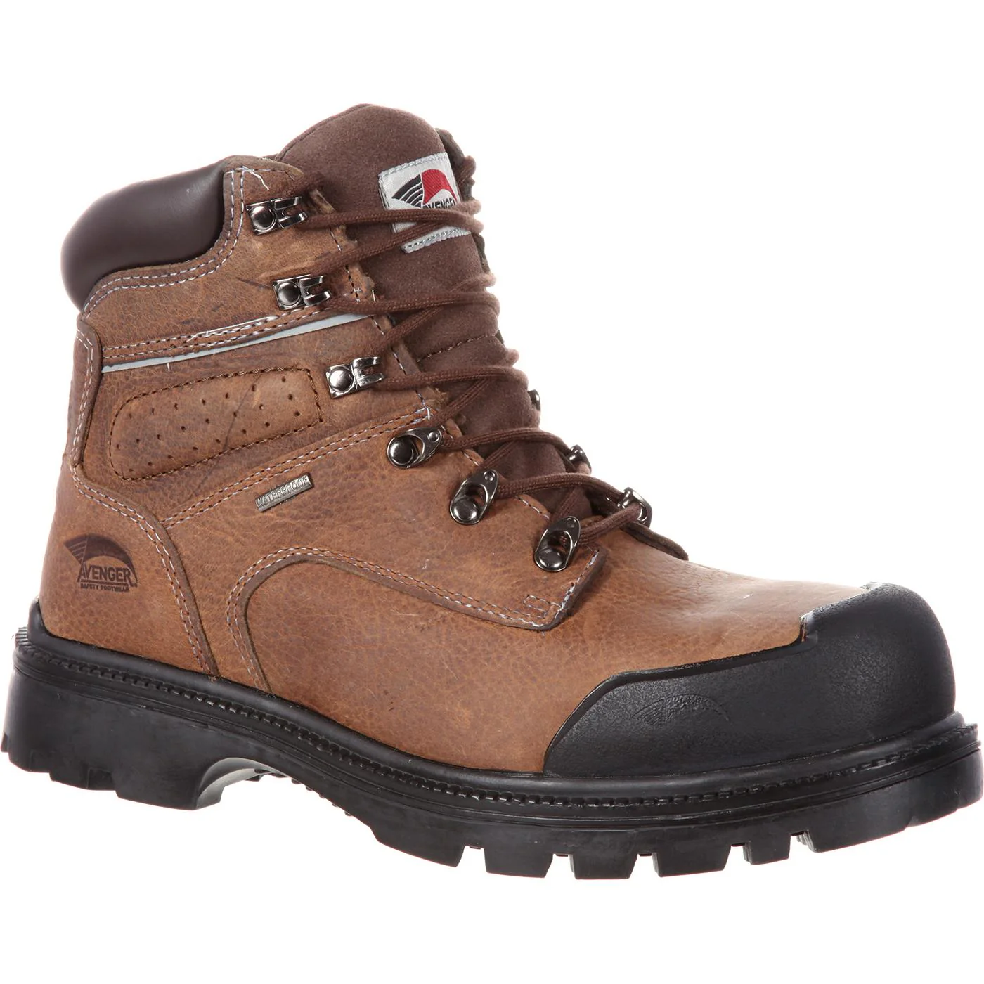 Avenger Steel Toe Puncture-Resistant Waterproof Work Boot