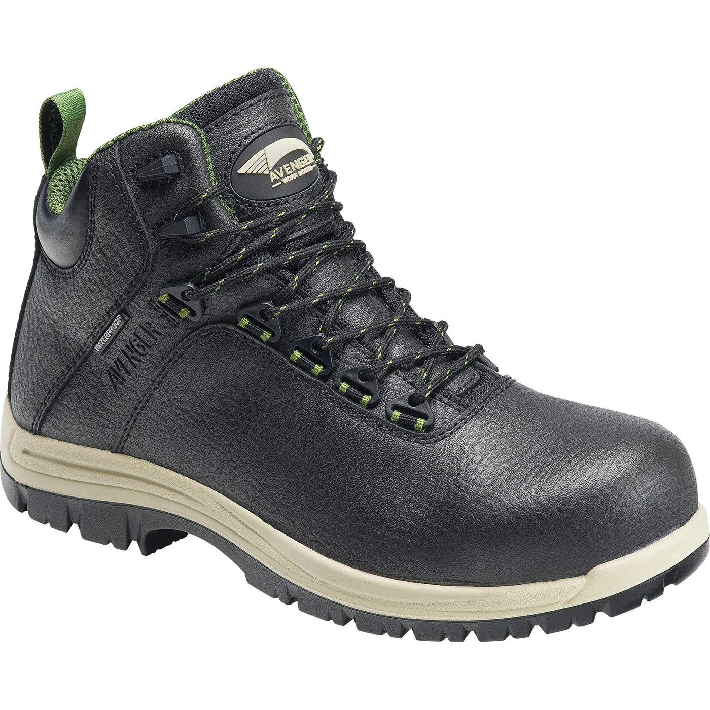 Avenger Breaker Men's Composite Toe Electrical Hazard Puncture-Resistant Waterproof Work Hiker
