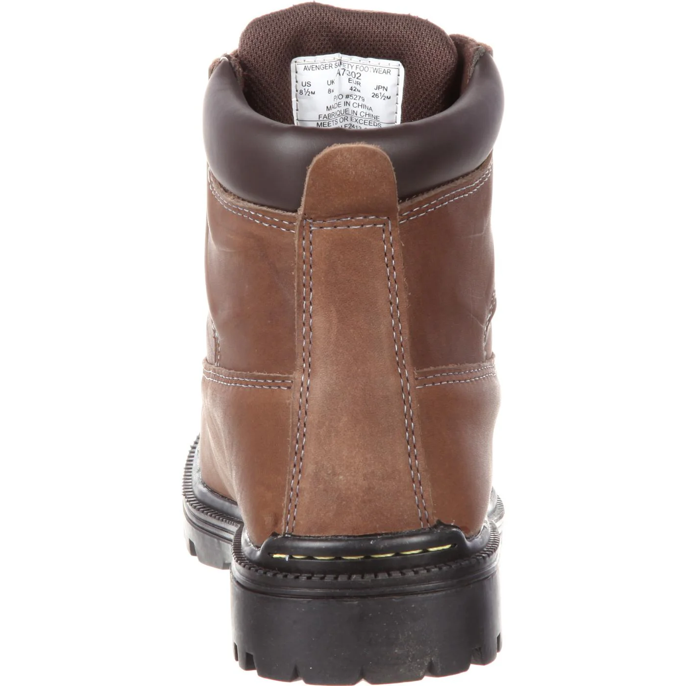Avenger Steel Toe Internal Metatarsal Guard Work Boot - Image 4